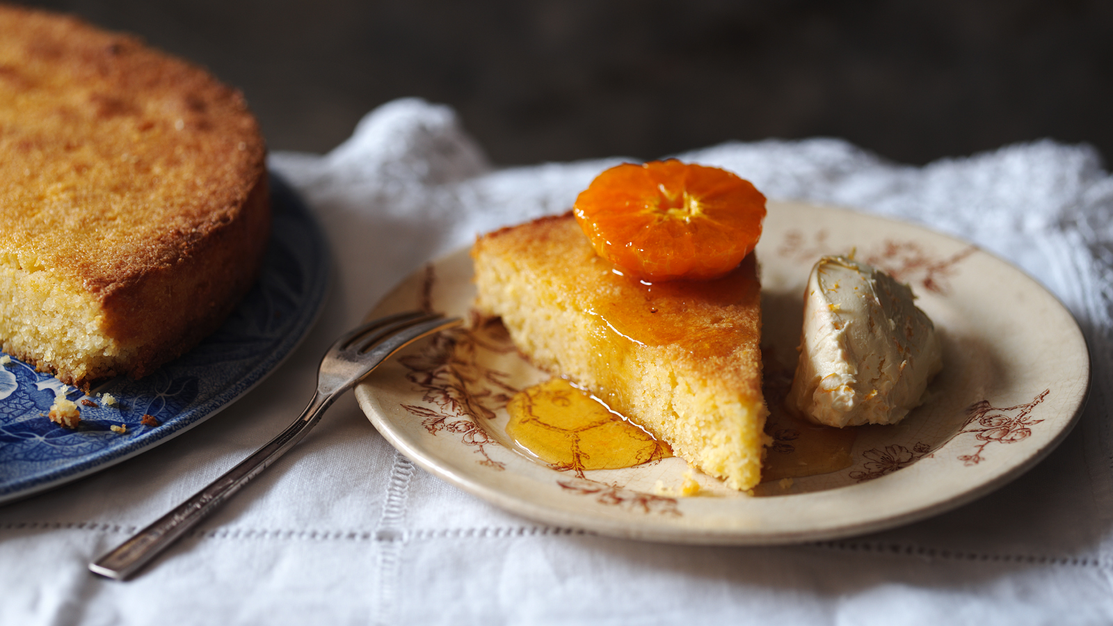 Recipe: Greek Orange Polenta Cake - Kitchen Talk and Travels