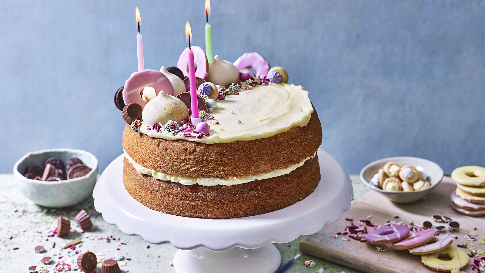 Strawberry Shortcake Cake - Celebrating Sweets