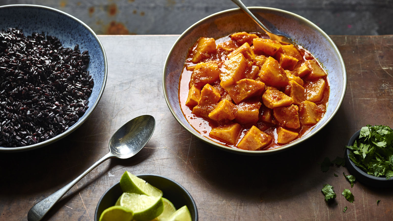 Butternut squash and sweet potato curry recipe - BBC Food