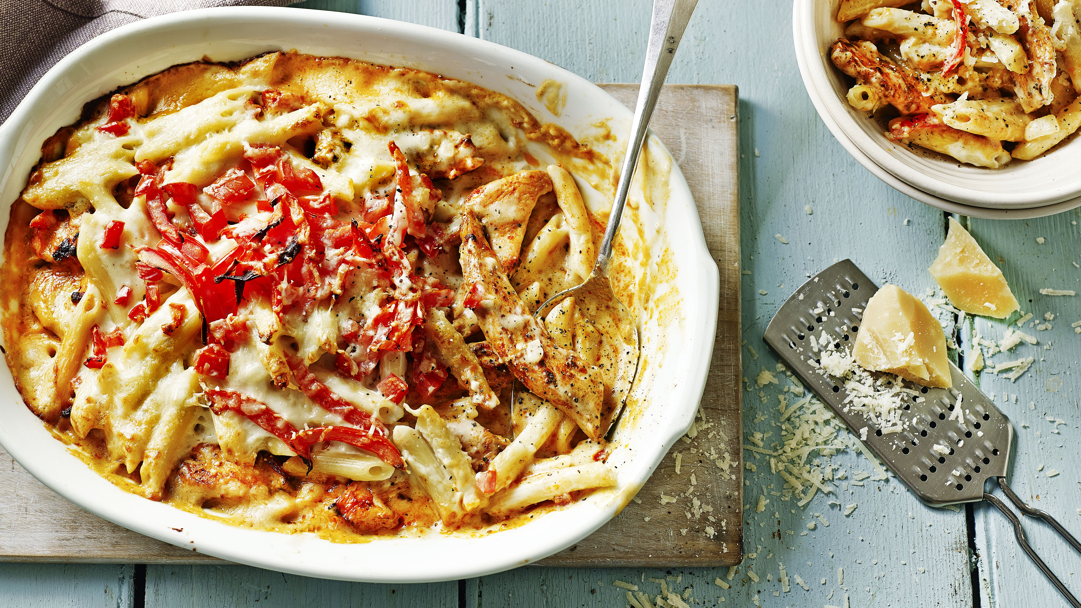 Sale > simple chicken pasta bake recipe > in stock