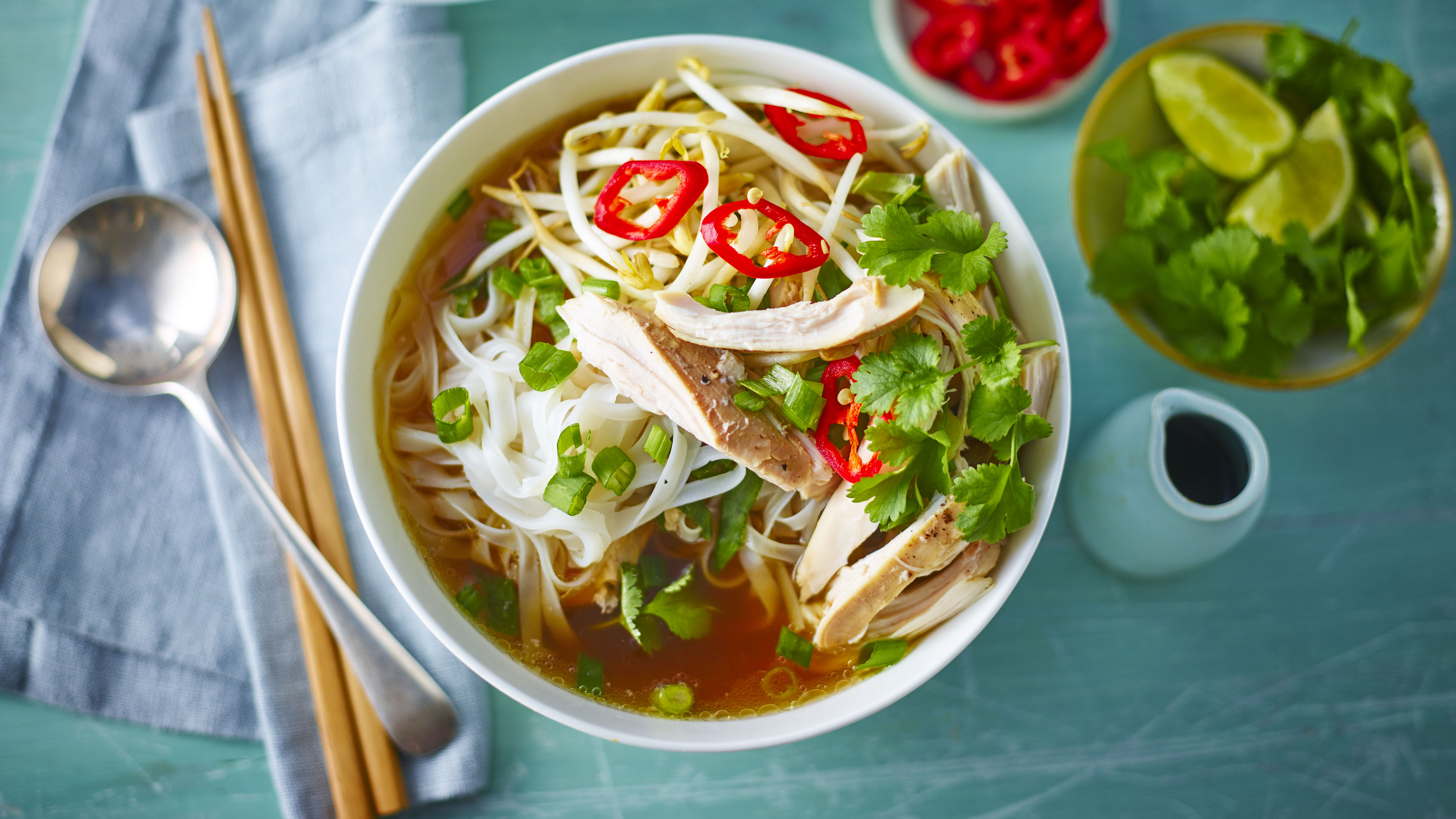 Slow Cooker Chicken Pho Recipe Bbc Food