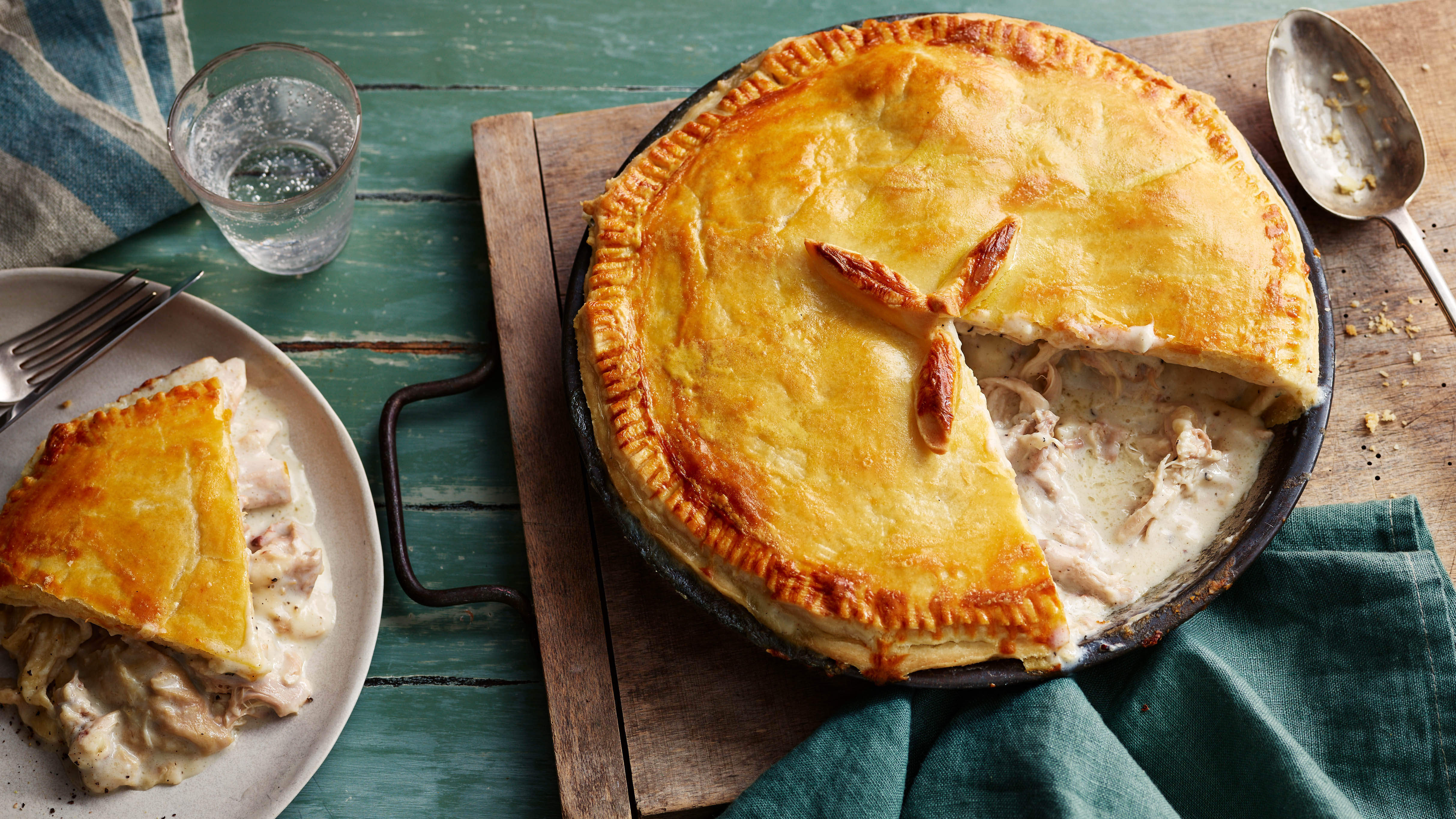 Traditional Chicken Pie Recipe Bbc Food