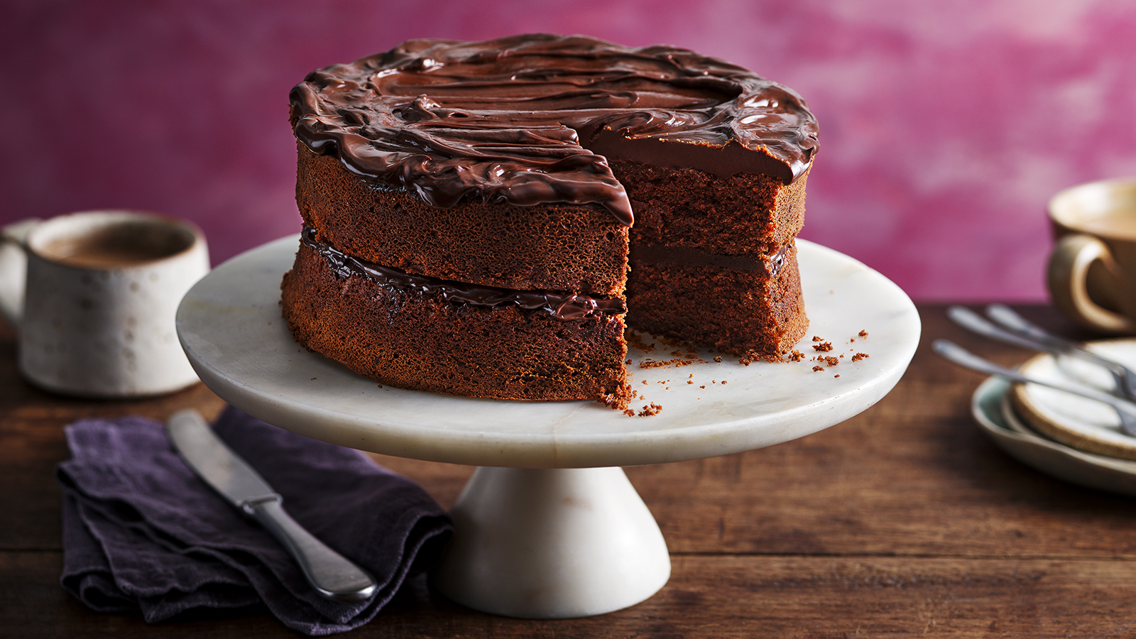 Gluten Free Chocolate Cake - Eat With Clarity