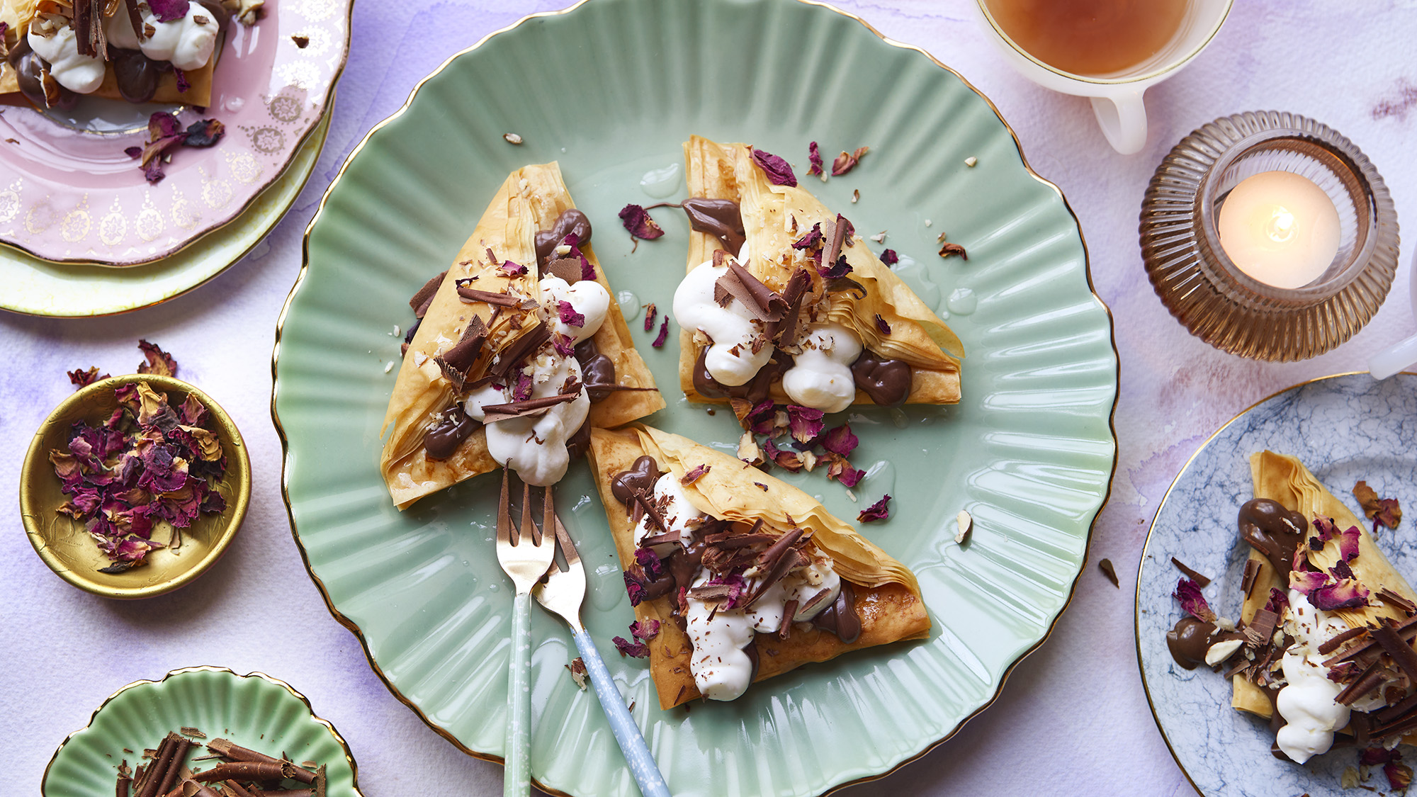 Chocolate and hazelnut warbat  -image