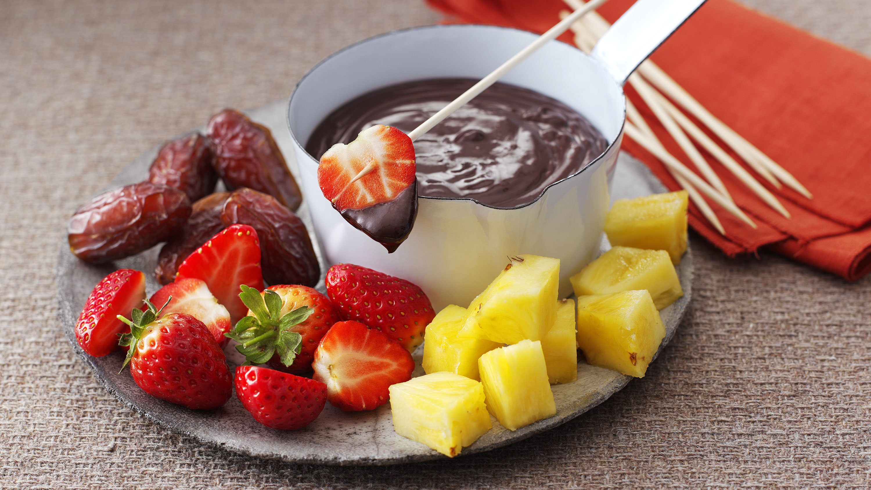 Recipe by chocolate for fondue