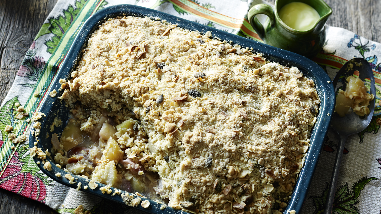 Compost fruit crumble-image
