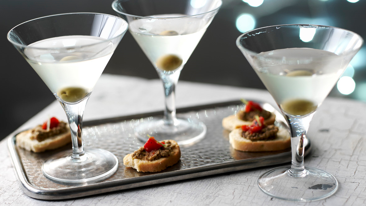 Bianco martini cocktail wodka Cranberry Martini