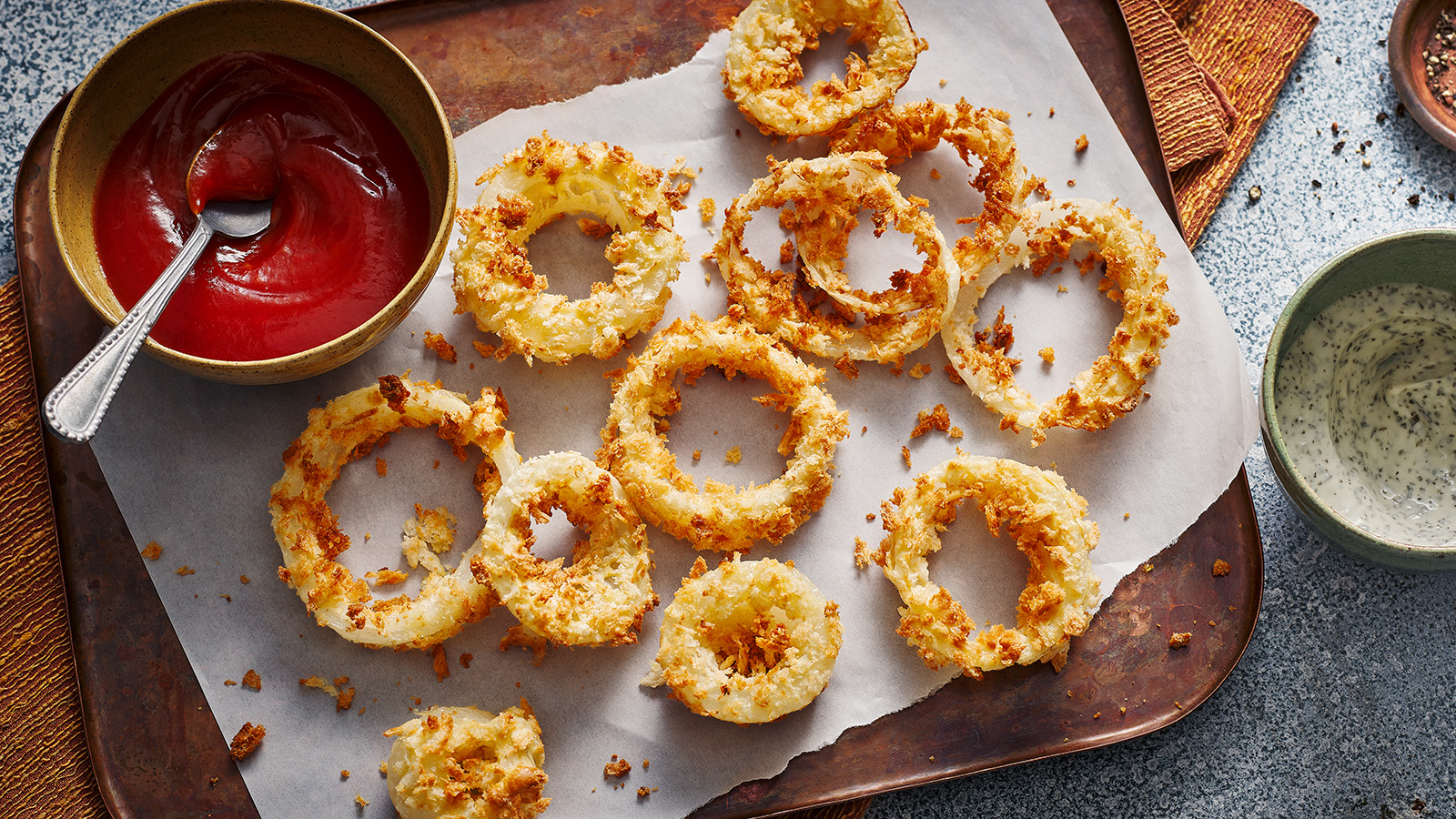 Crispy Fried Onion Rings Recipe