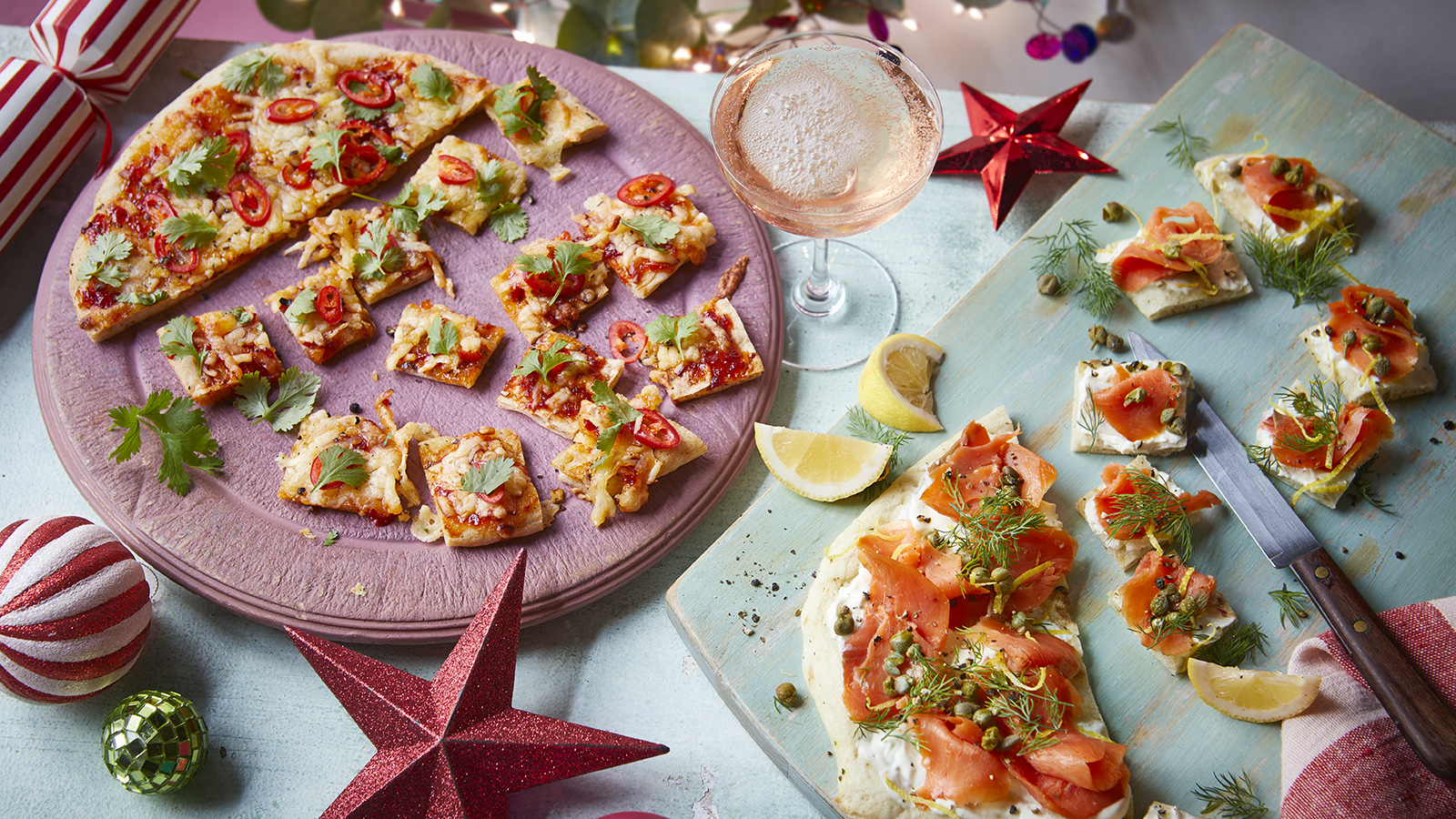 Easy party flatbreads  -image