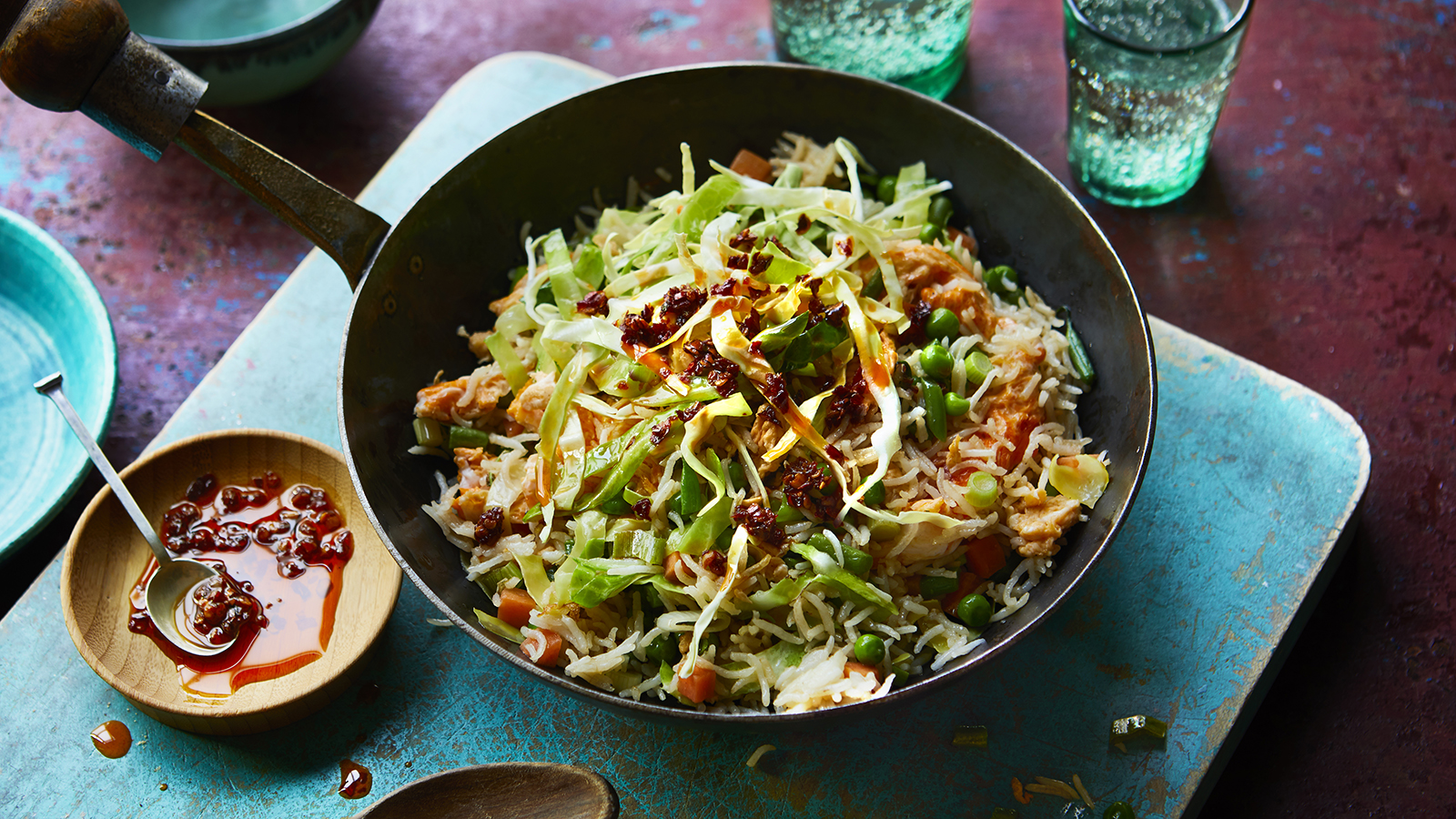 Easy egg-fried rice-image