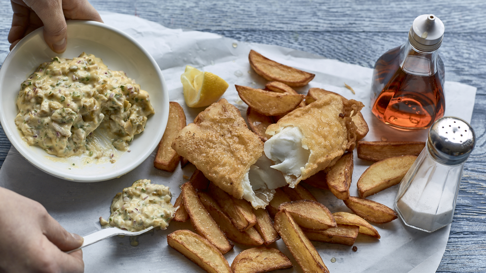 Fish and Chips Recipe With Tartare Sauce - Great British Chefs