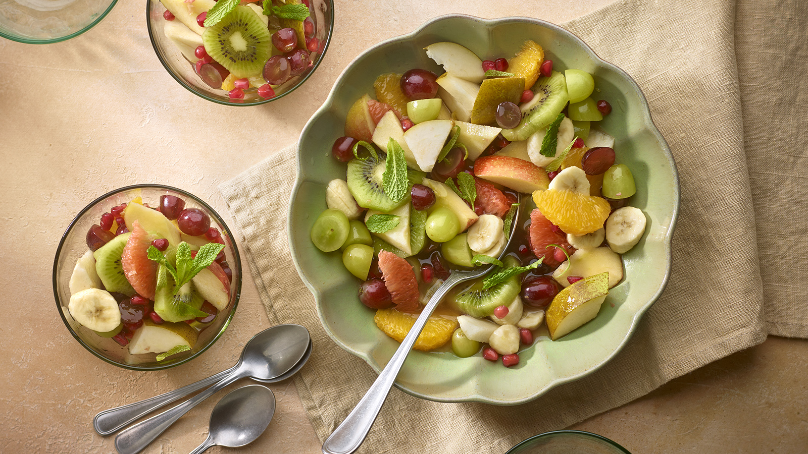 Fresh Fruit Salad Recipe Bbc Food