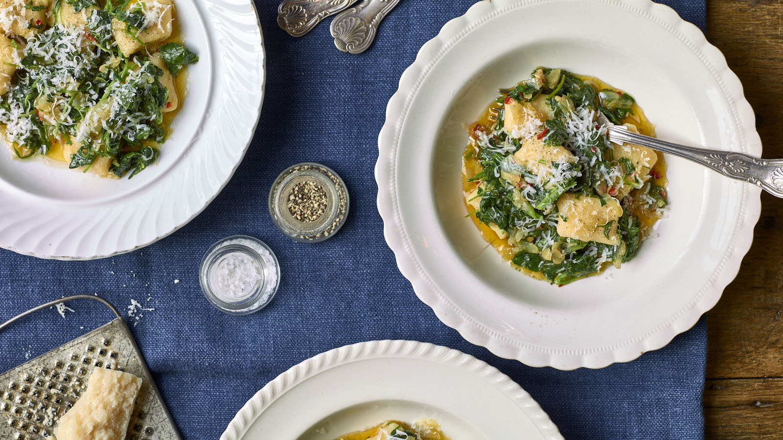 Gnocchi with wild rocket-image