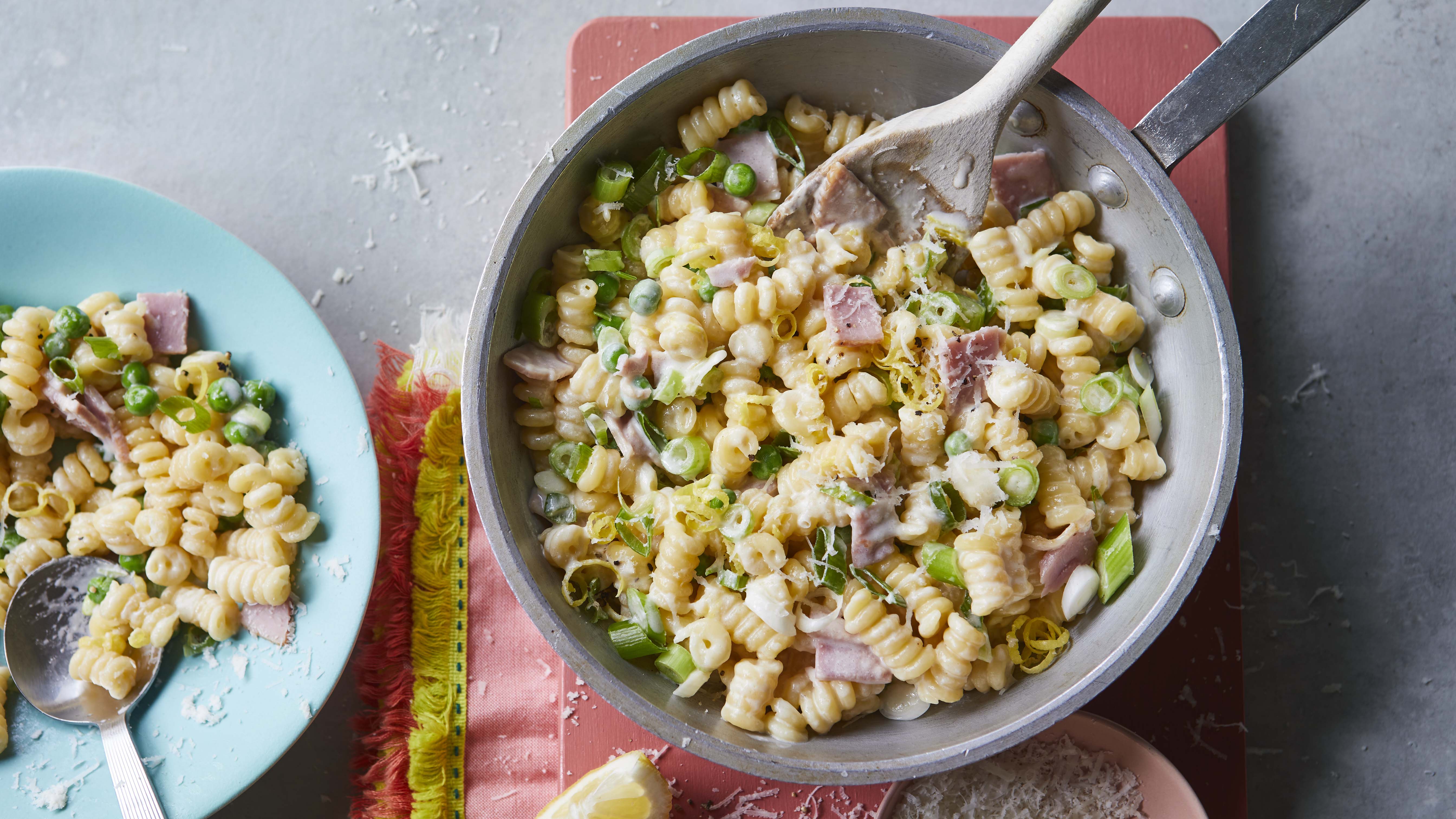 Ham and pea pasta recipe - BBC Food