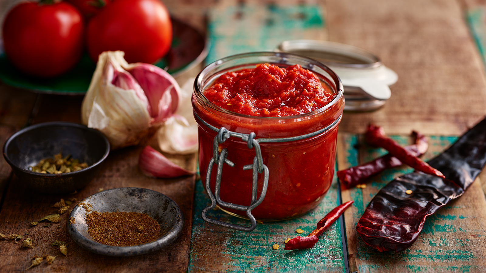 Hot Red Chilli Sauce Recipe Bbc Food