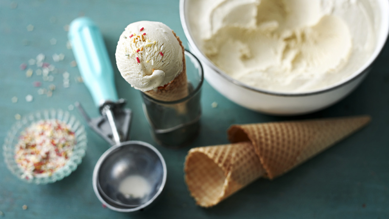 Ingredients to make clearance ice cream