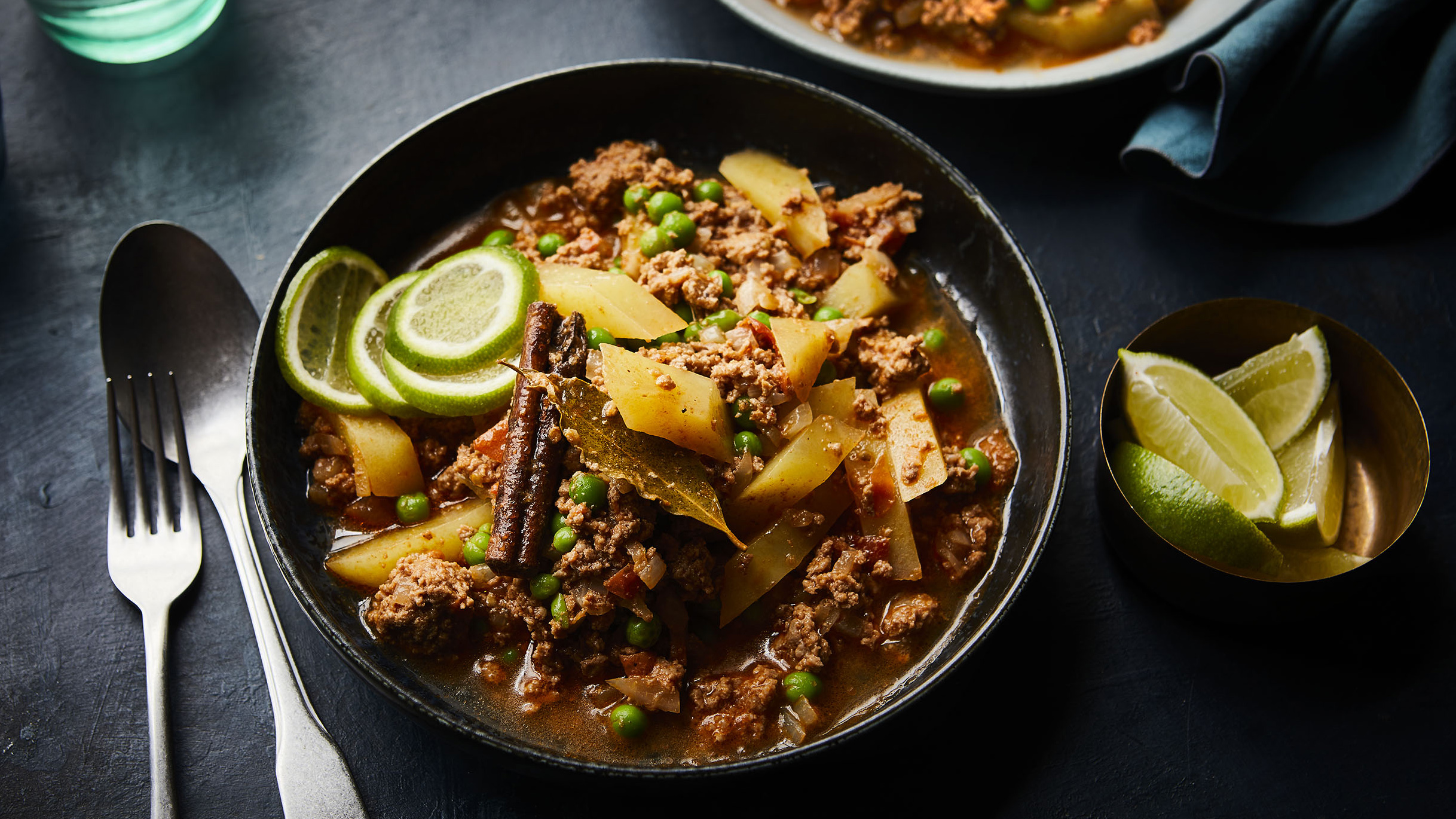 Keema with peas-image