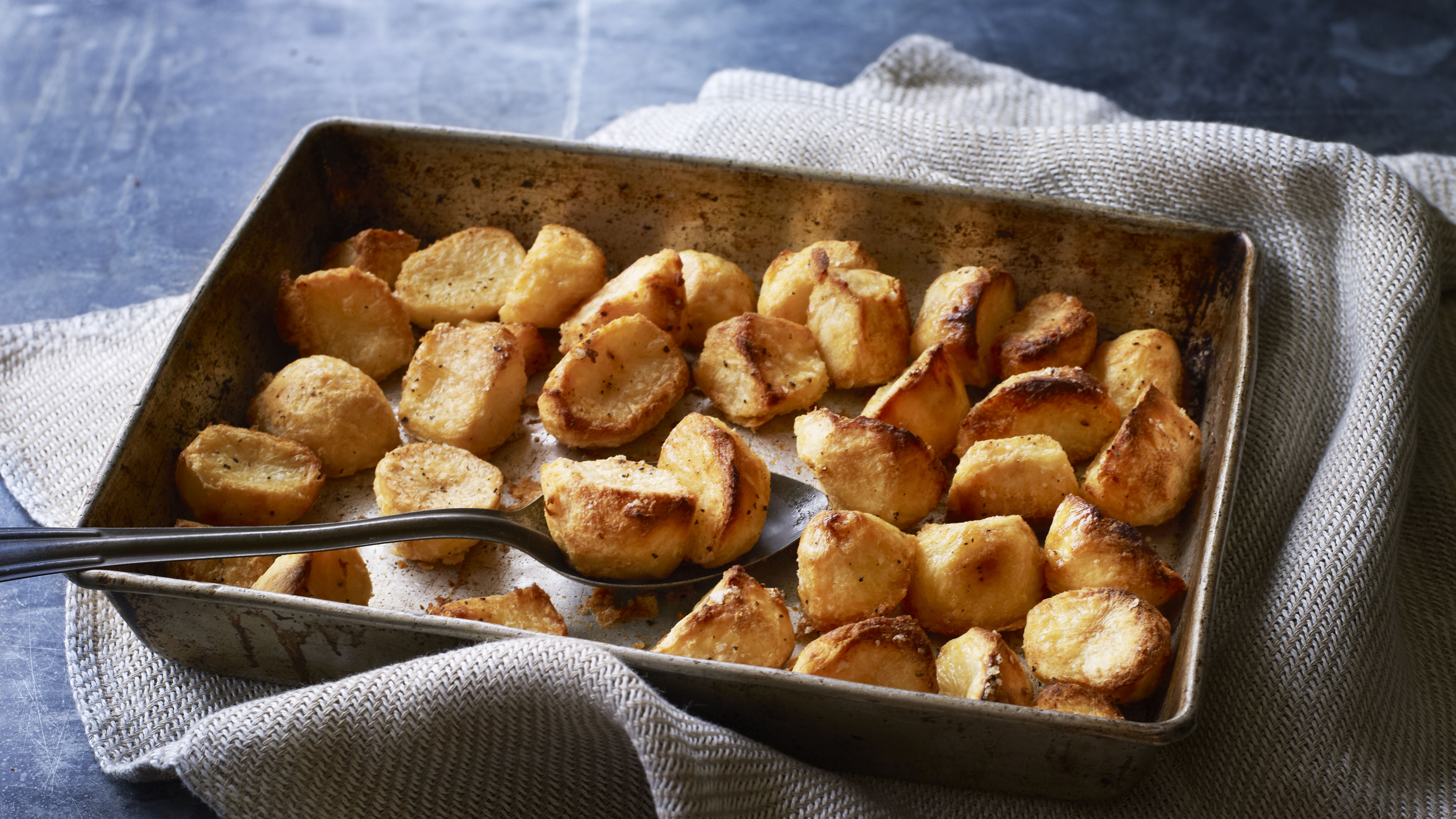 Low Fat Roast Potatoes Recipe Bbc Food