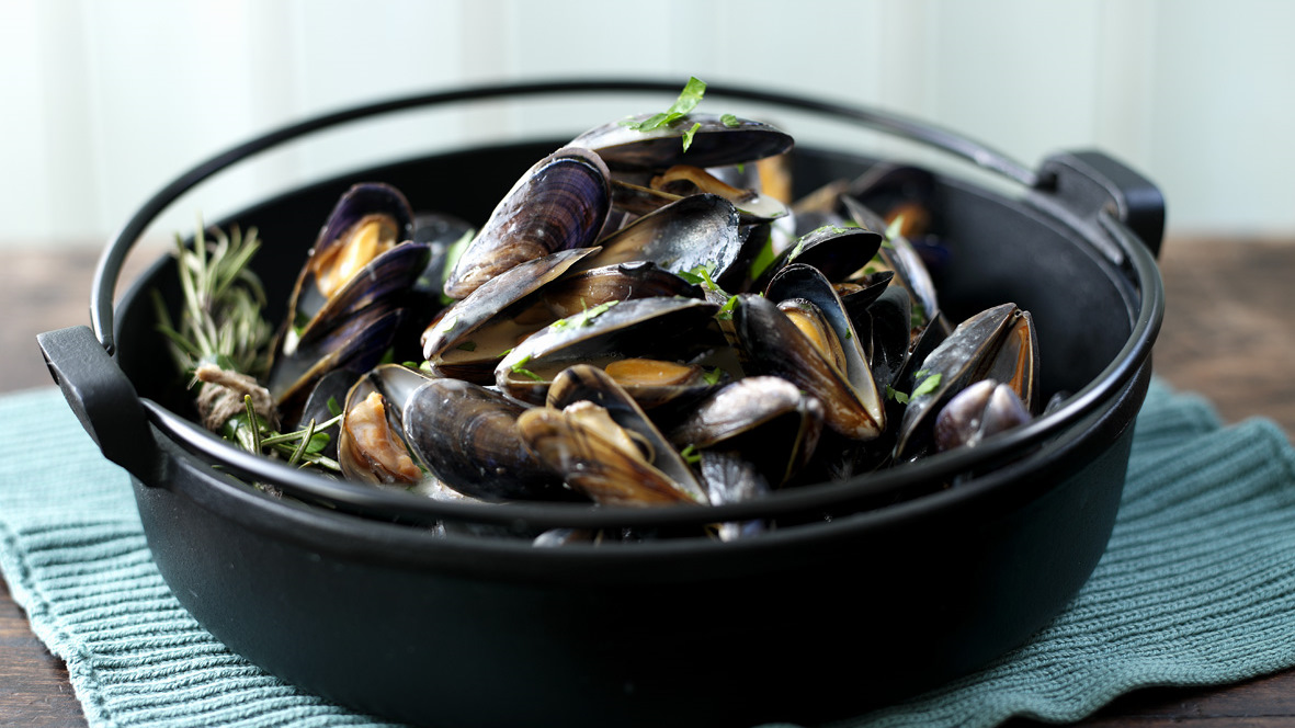 How to cook moules marinière – recipe, Food