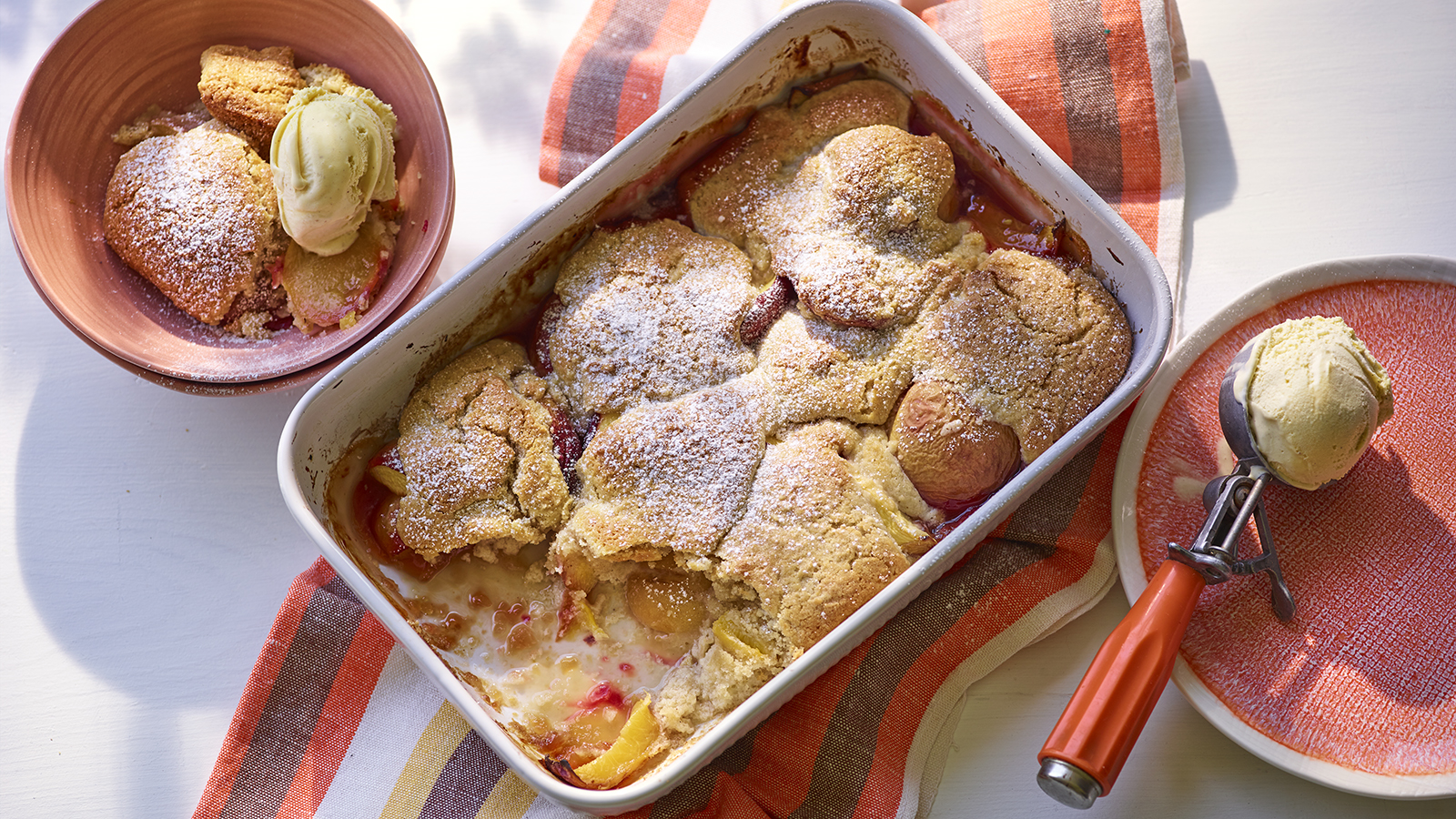 Hillbilly kitchen peach cobbler