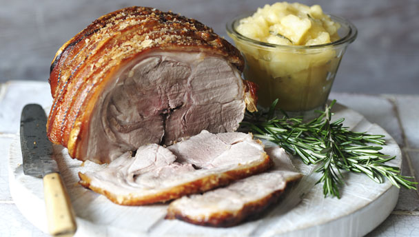 Roast Pork Shoulder Recipe Bbc Food