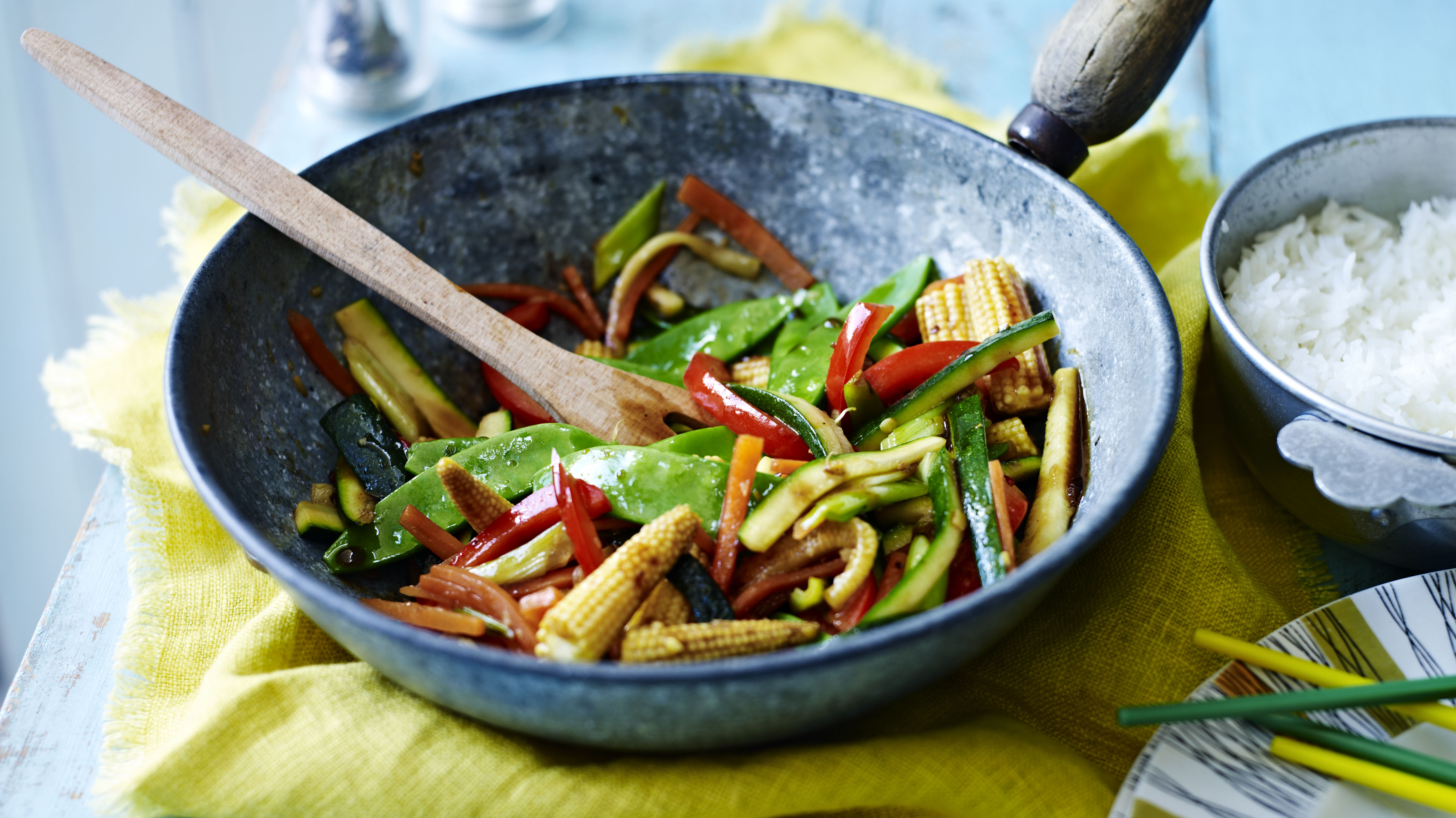 Easy vegetable stir-fry