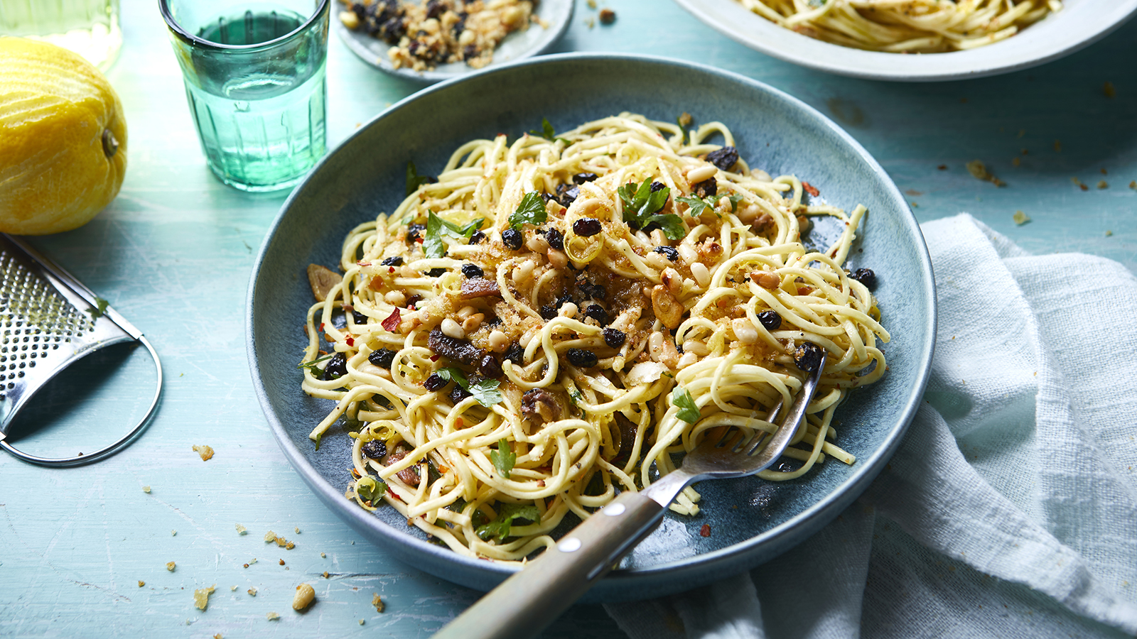 Spaghetti Siciliana - delicious Italian 25 minutes recipe