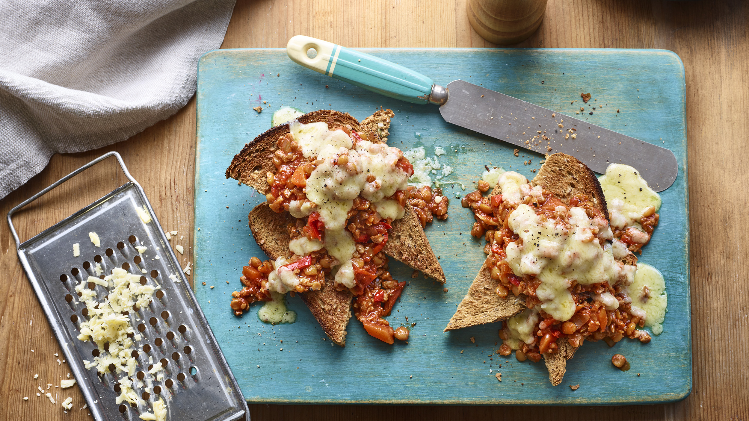 Slow cooker veggie sloppy joes-image