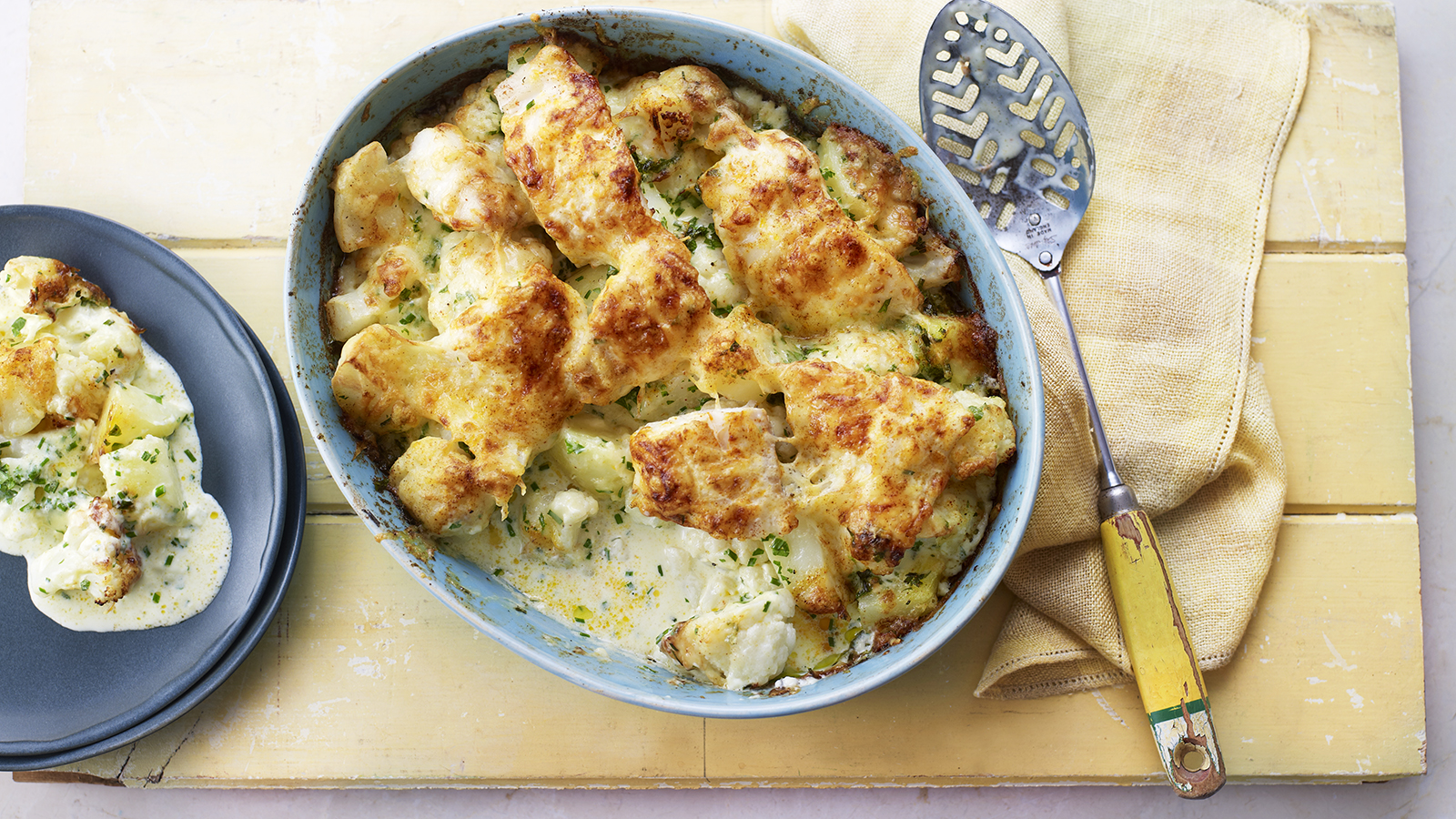 Smoked Haddock And Cauliflower Gratin Recipe Bbc Food