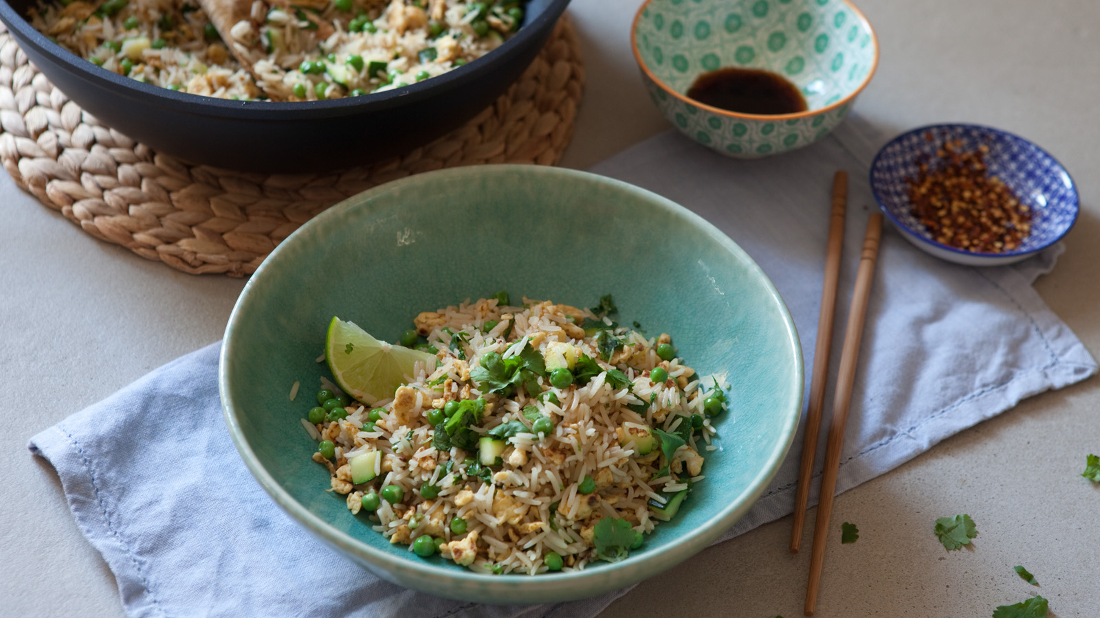 Easy egg-fried rice-image