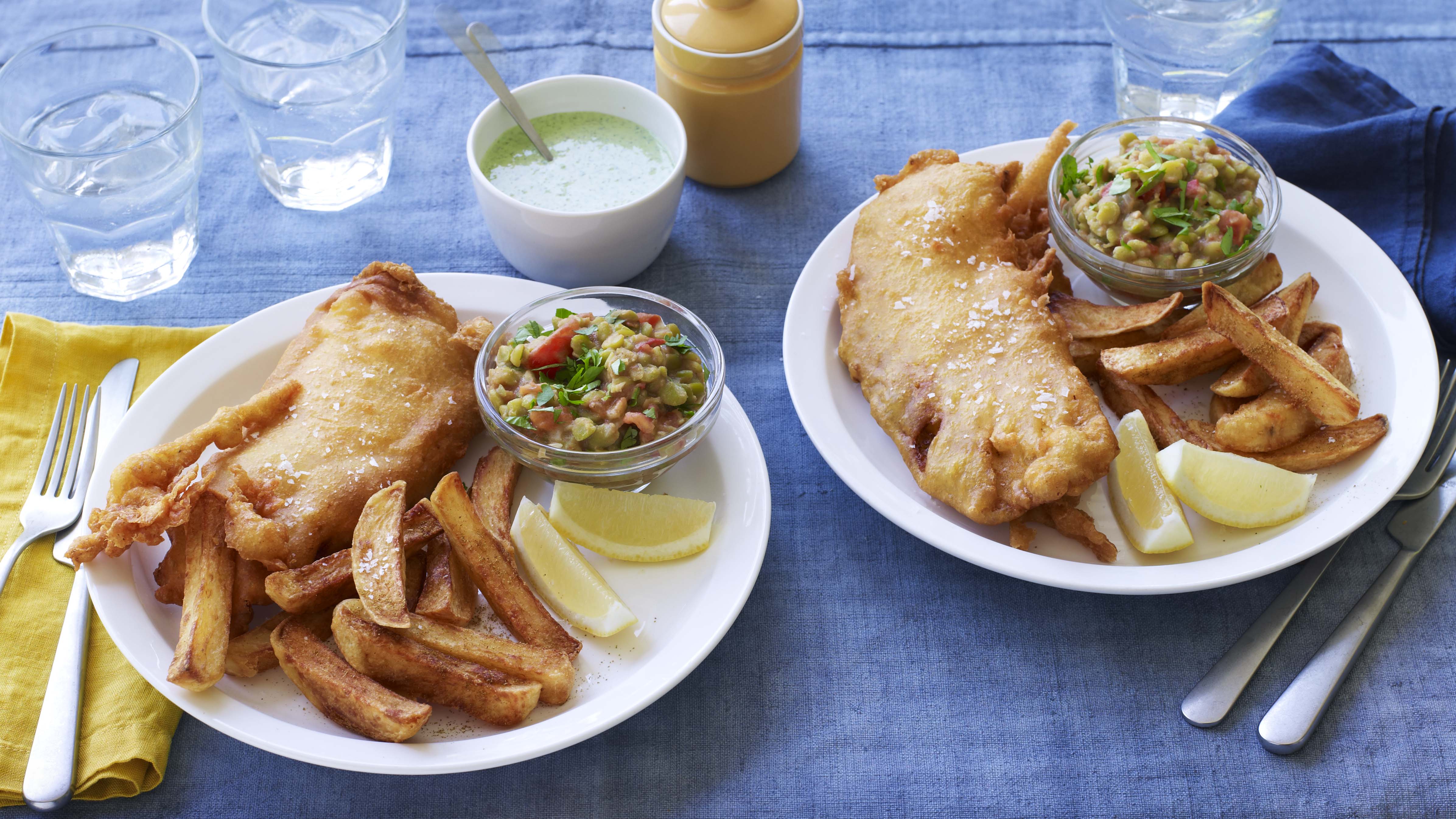 Fakeaway fish and chips recipe - BBC Food