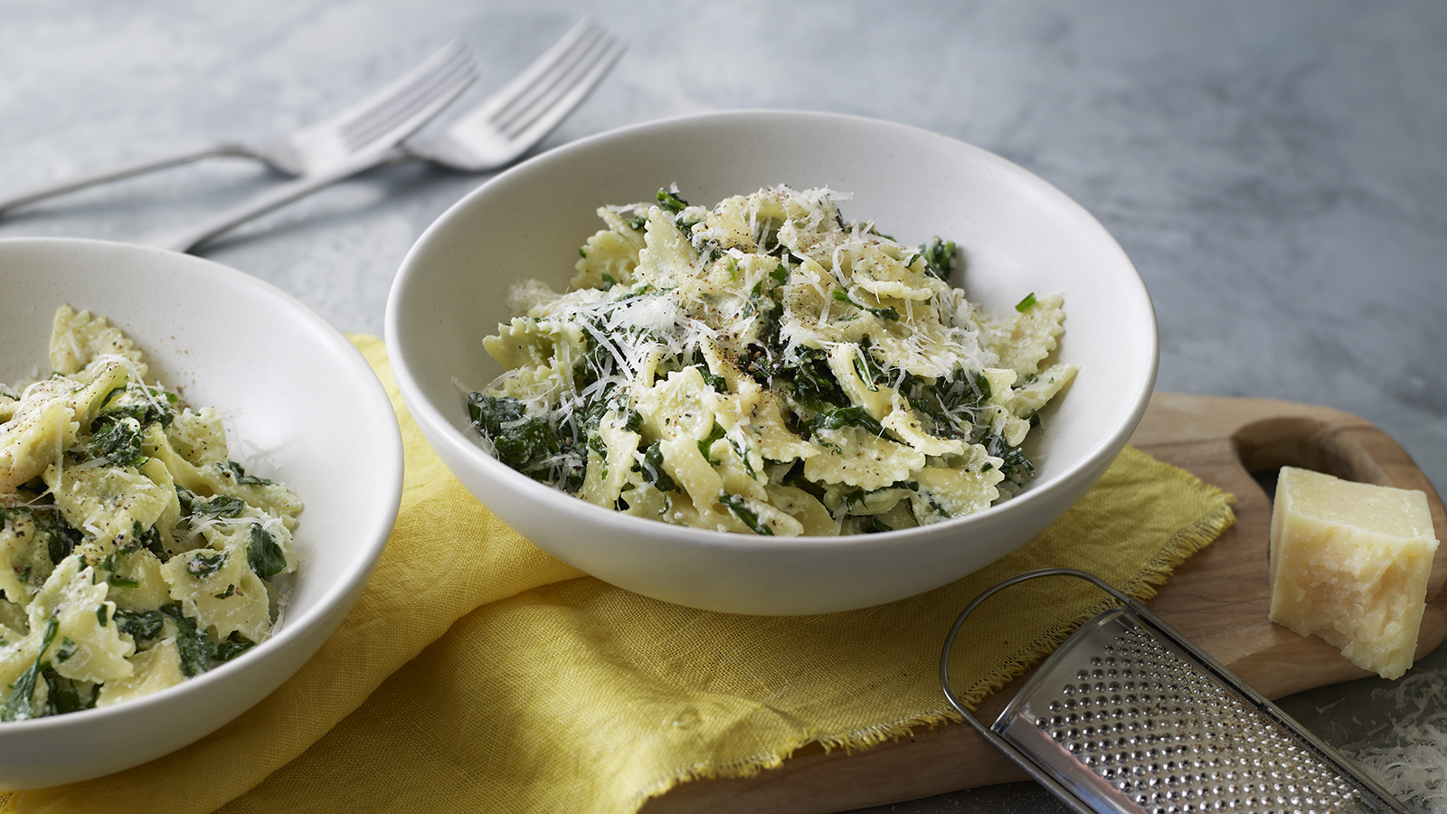 Spinach and ricotta pasta recipe - BBC Food