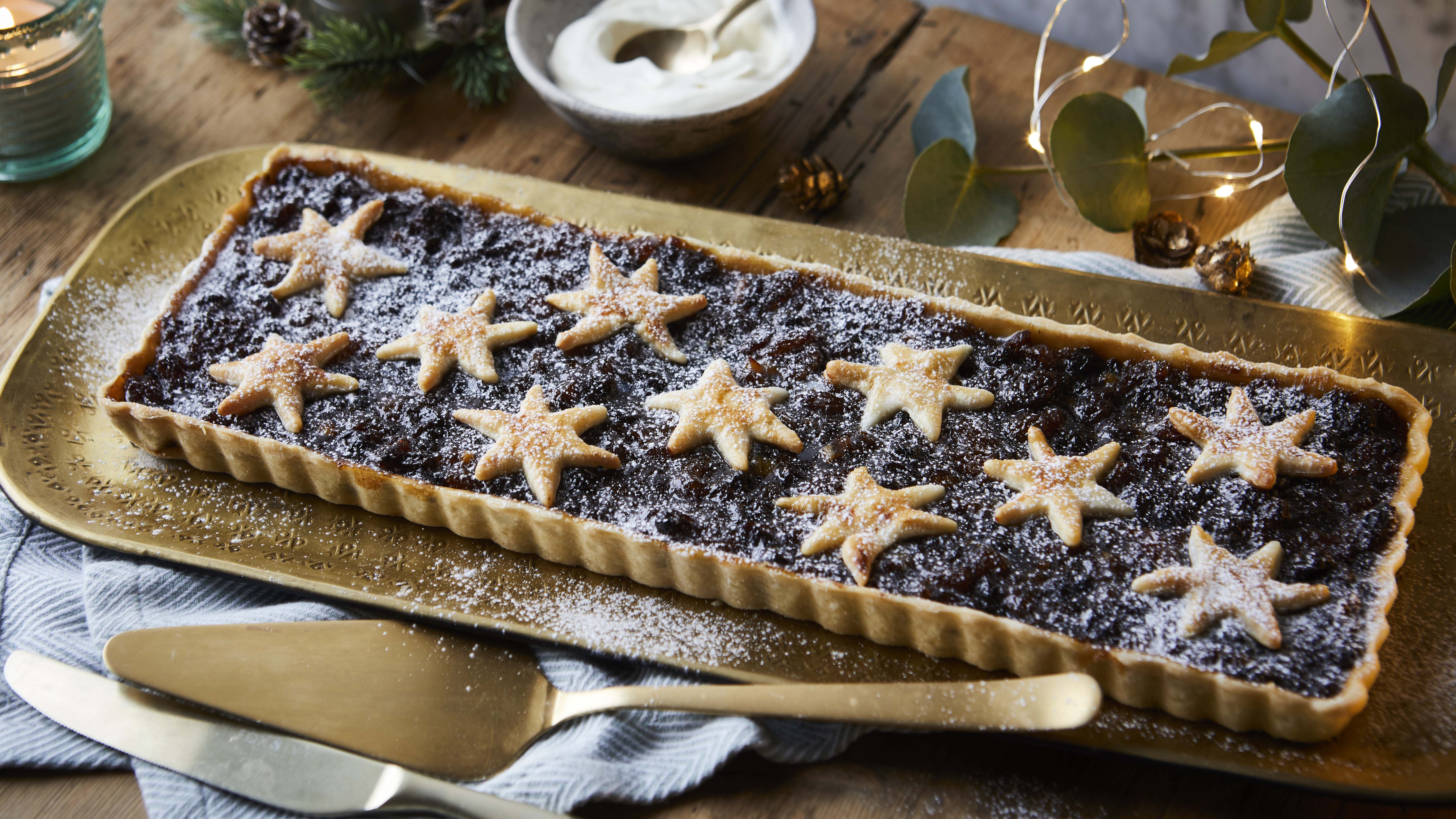 Mary Berry S Mincemeat And Marzipan Tart Recipe Bbc Food