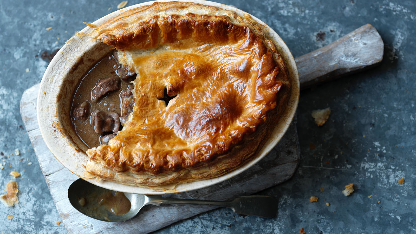 steak and kidney pie recipe