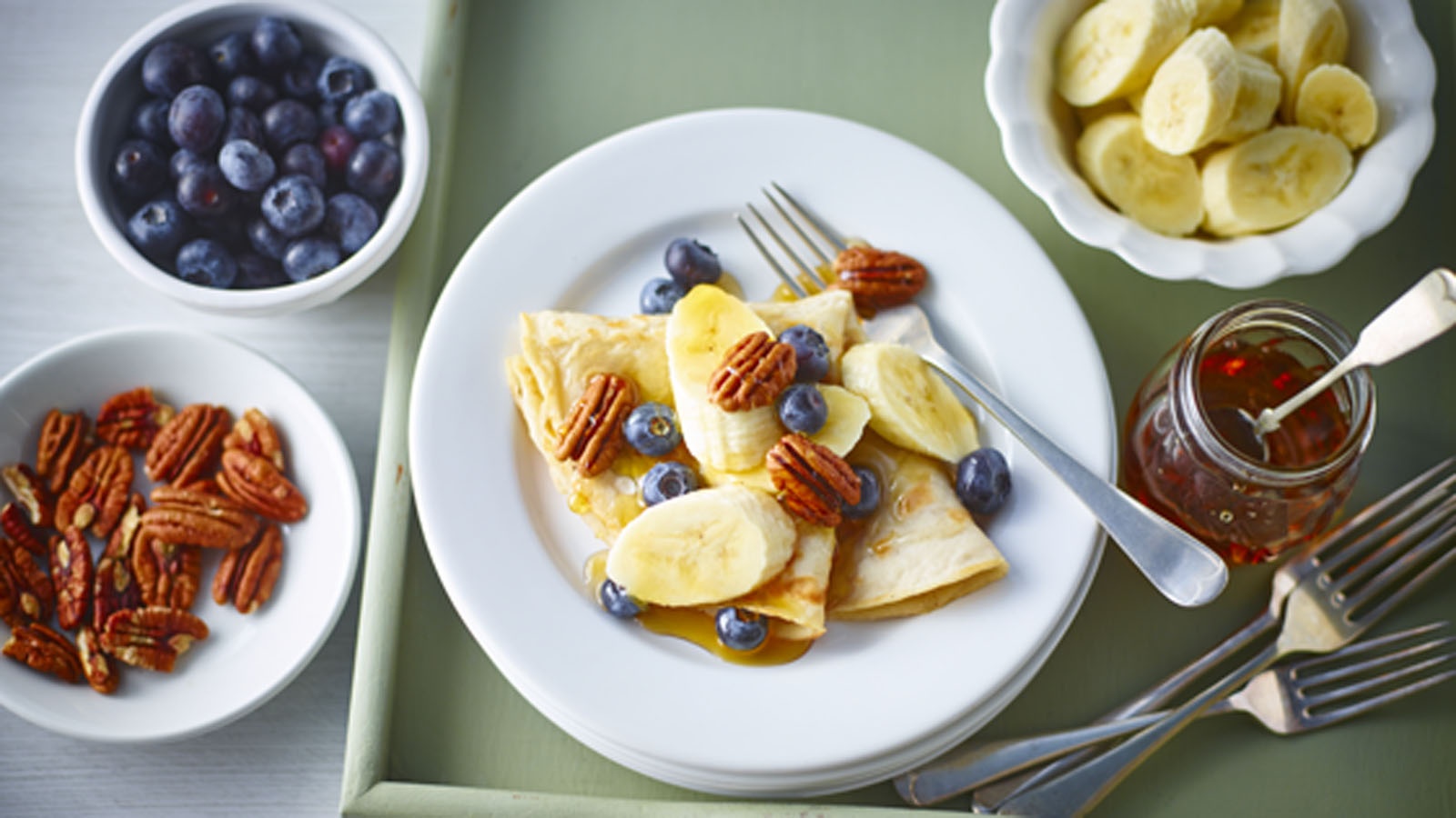 Vegan gluten-free pancakes-image