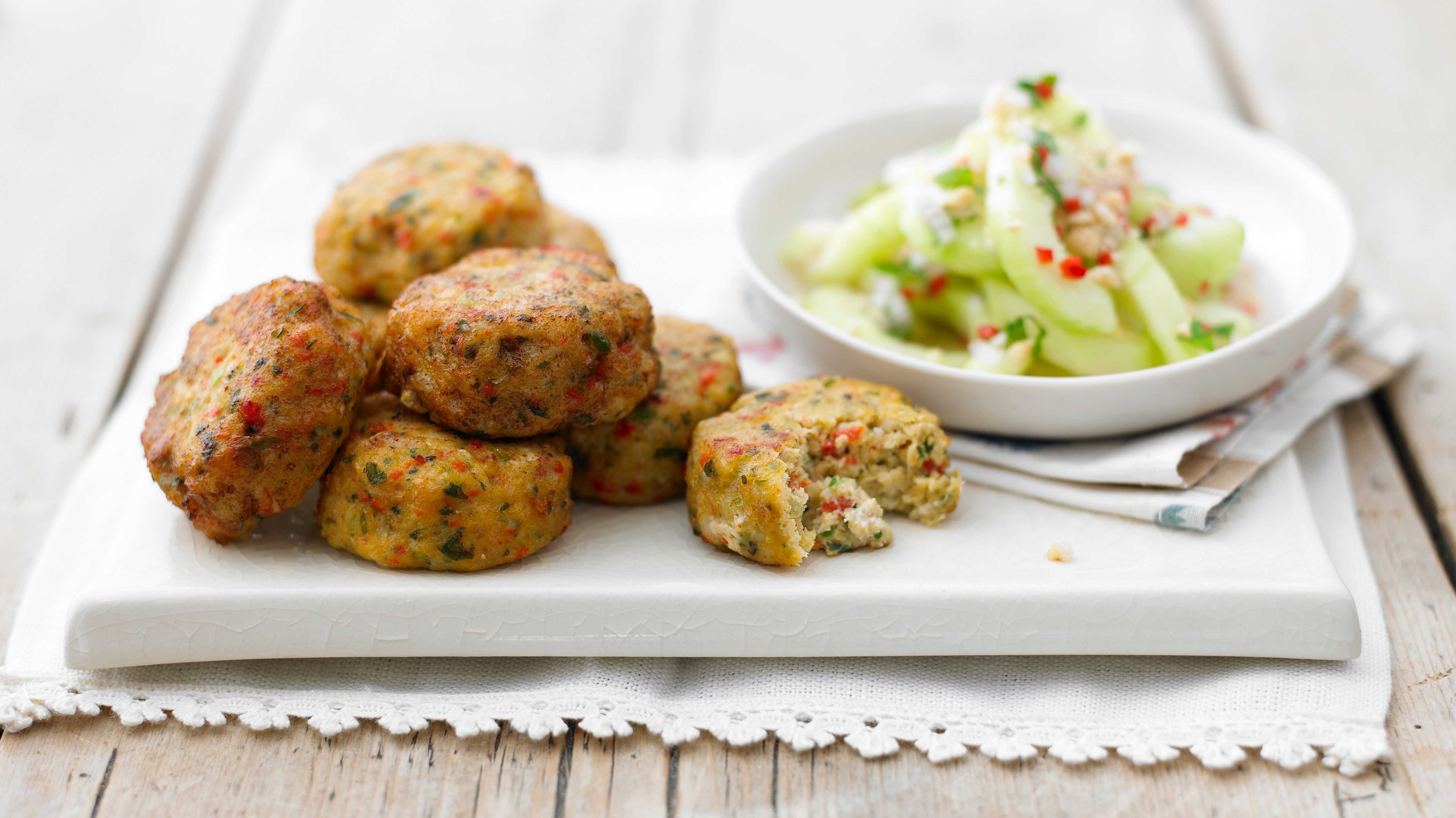 Thai Fish Cakes with Peanut Sauce • The Cook Report