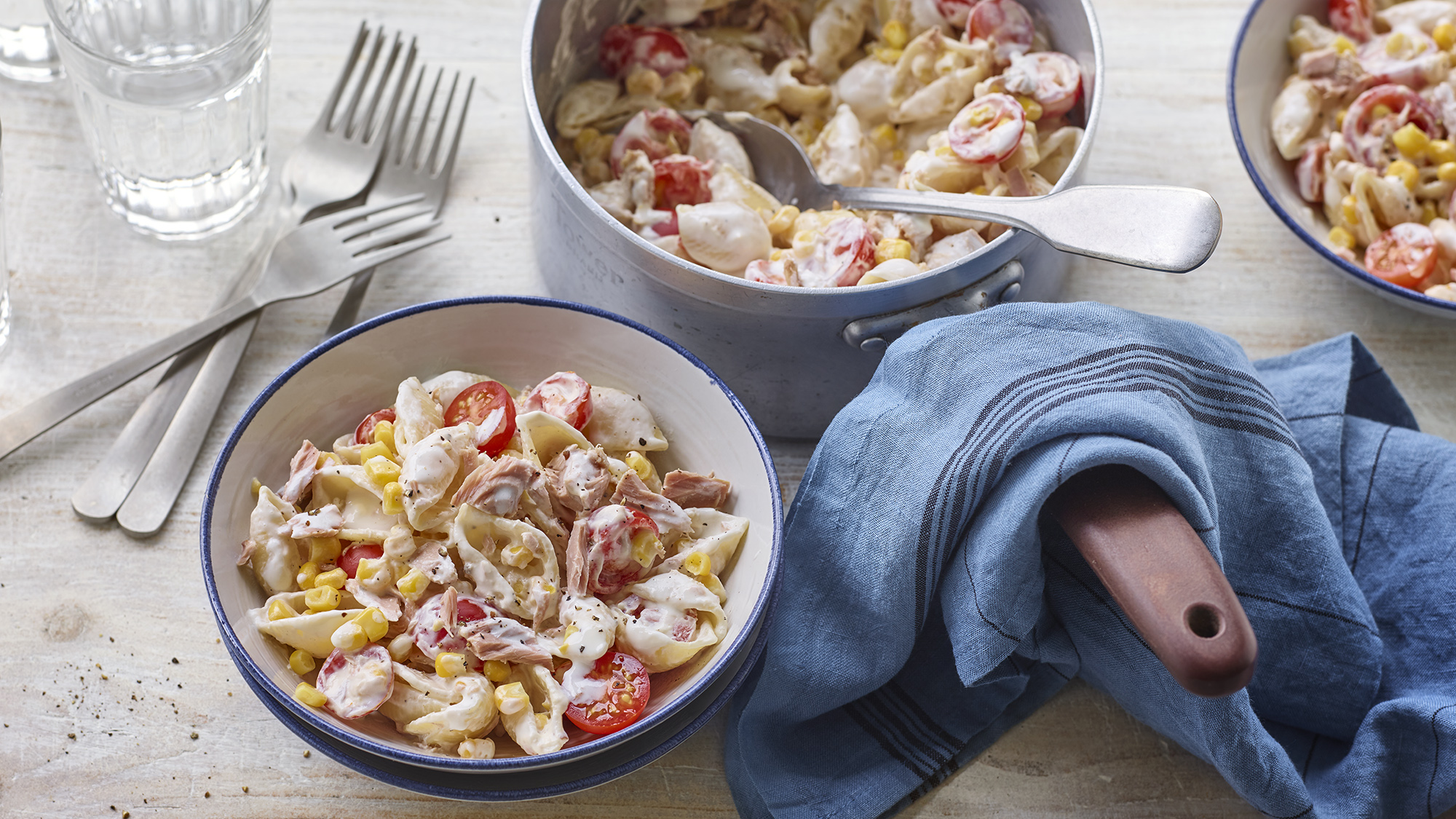 Tuna and sweetcorn pasta recipe - BBC Food