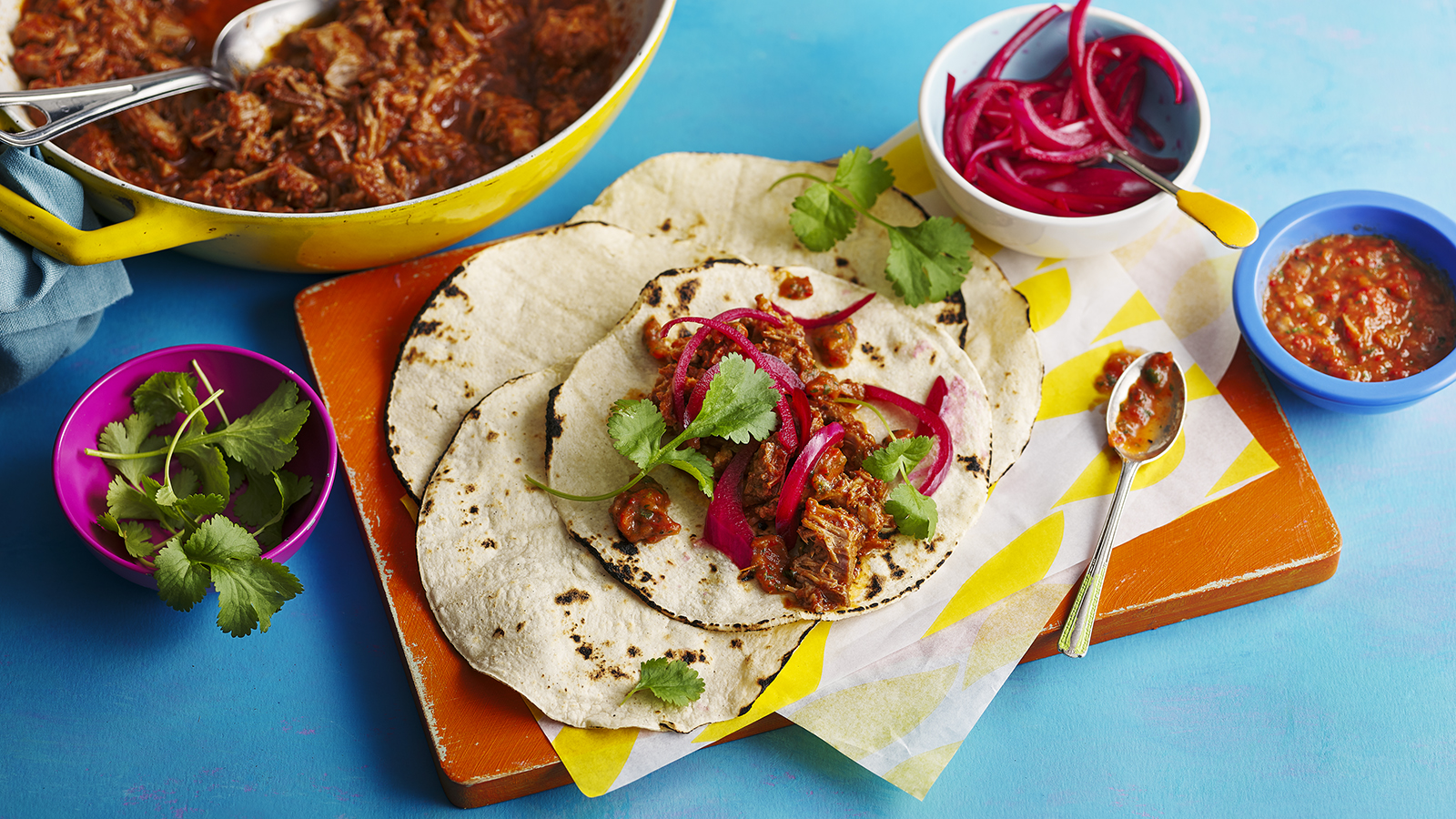 Tupork Shakur (slow-cooked pork tacos)-image