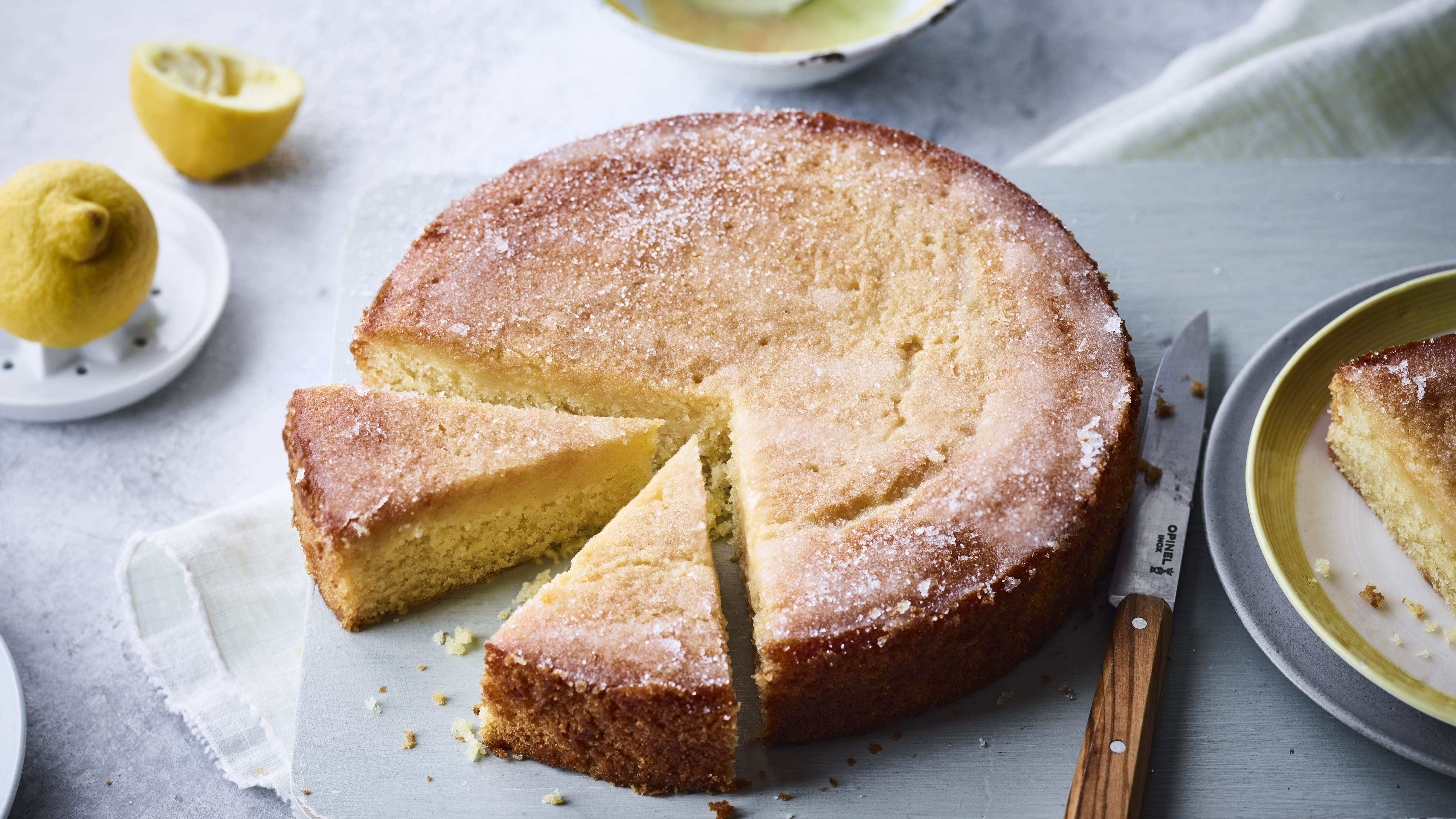 Vegan Lemon Drizzle Cake Recipe Bbc Food