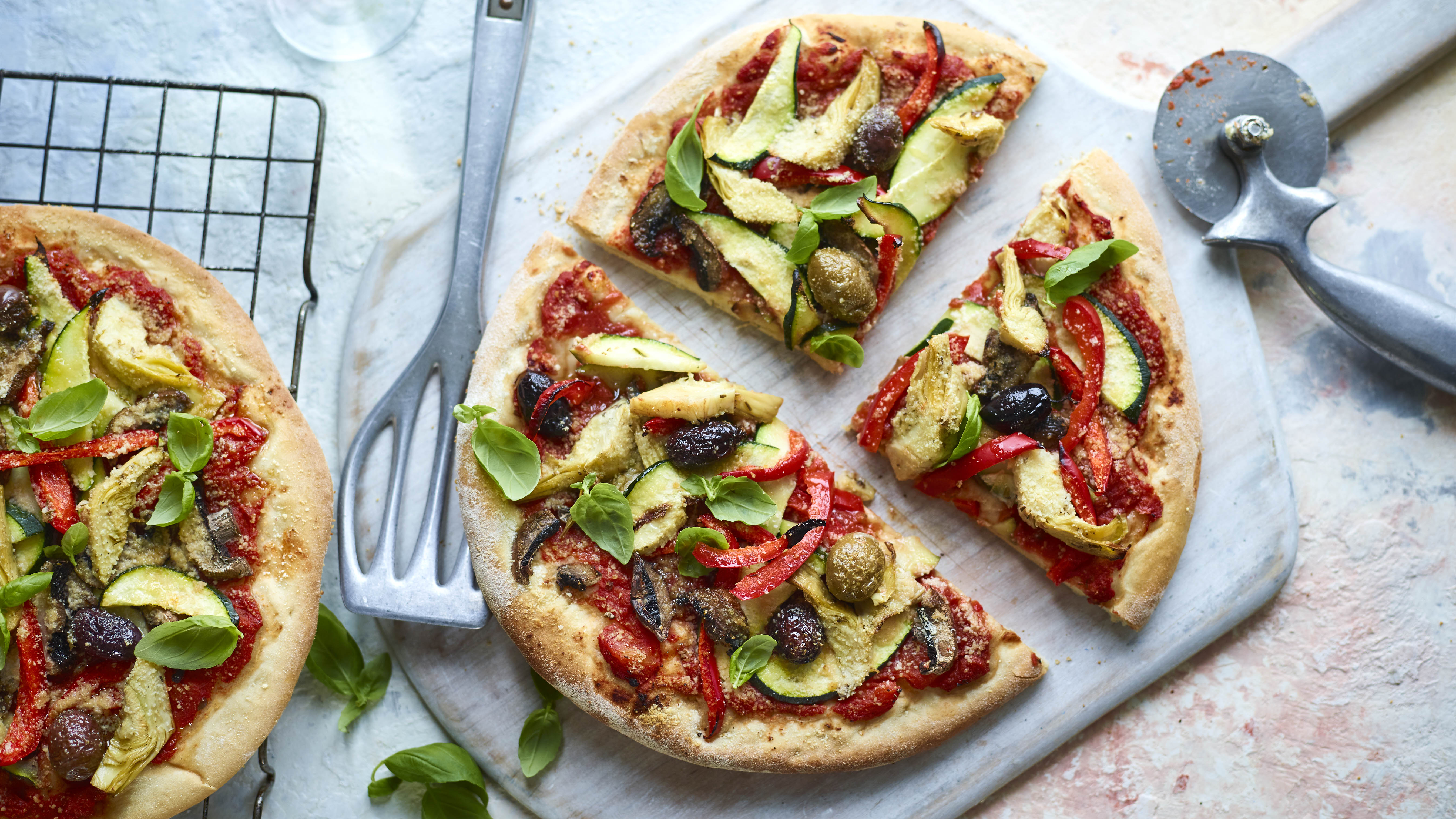 Vegan Pizza Recipe c Food