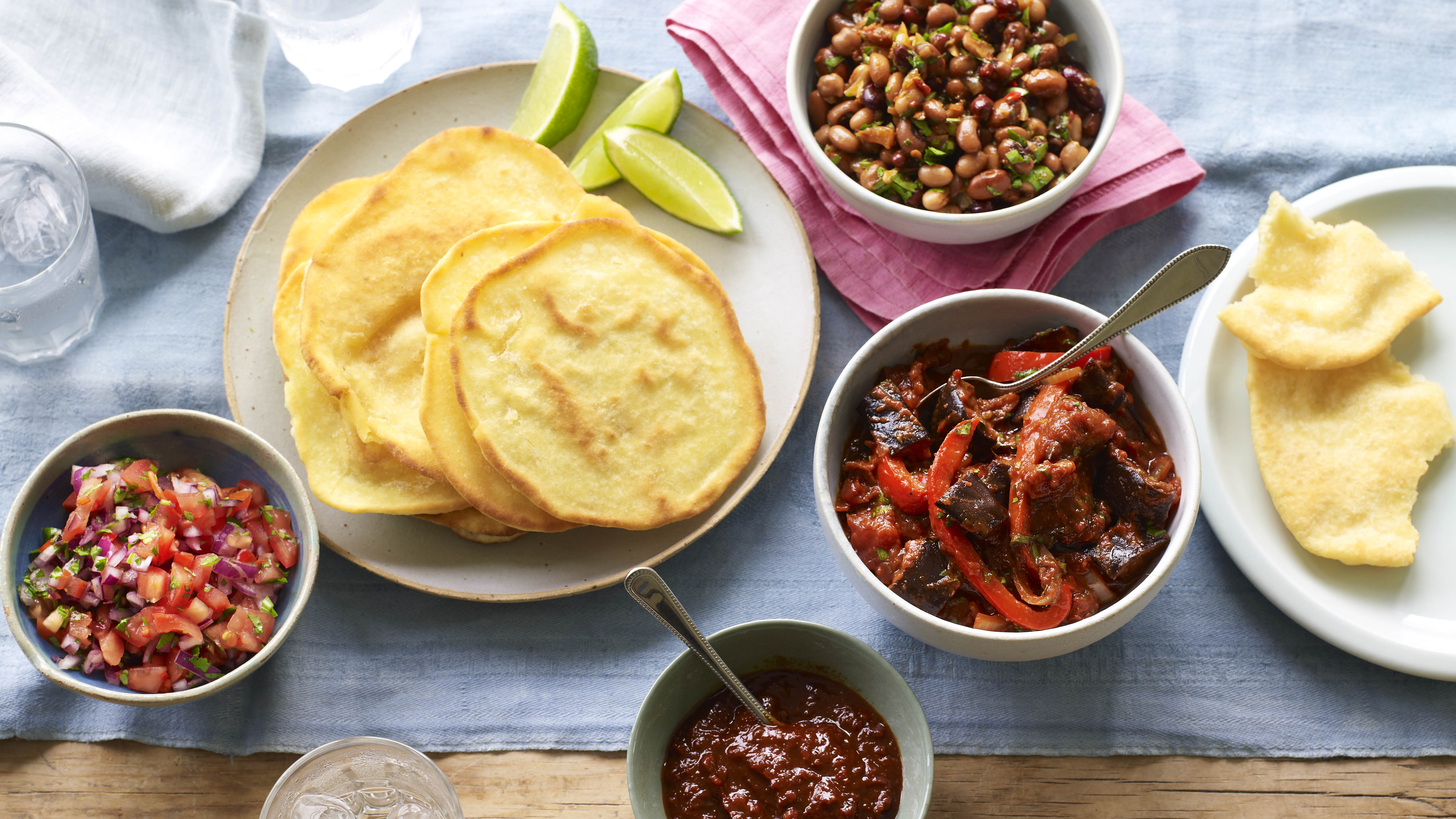 Vegetarian aubergine gorditas-image