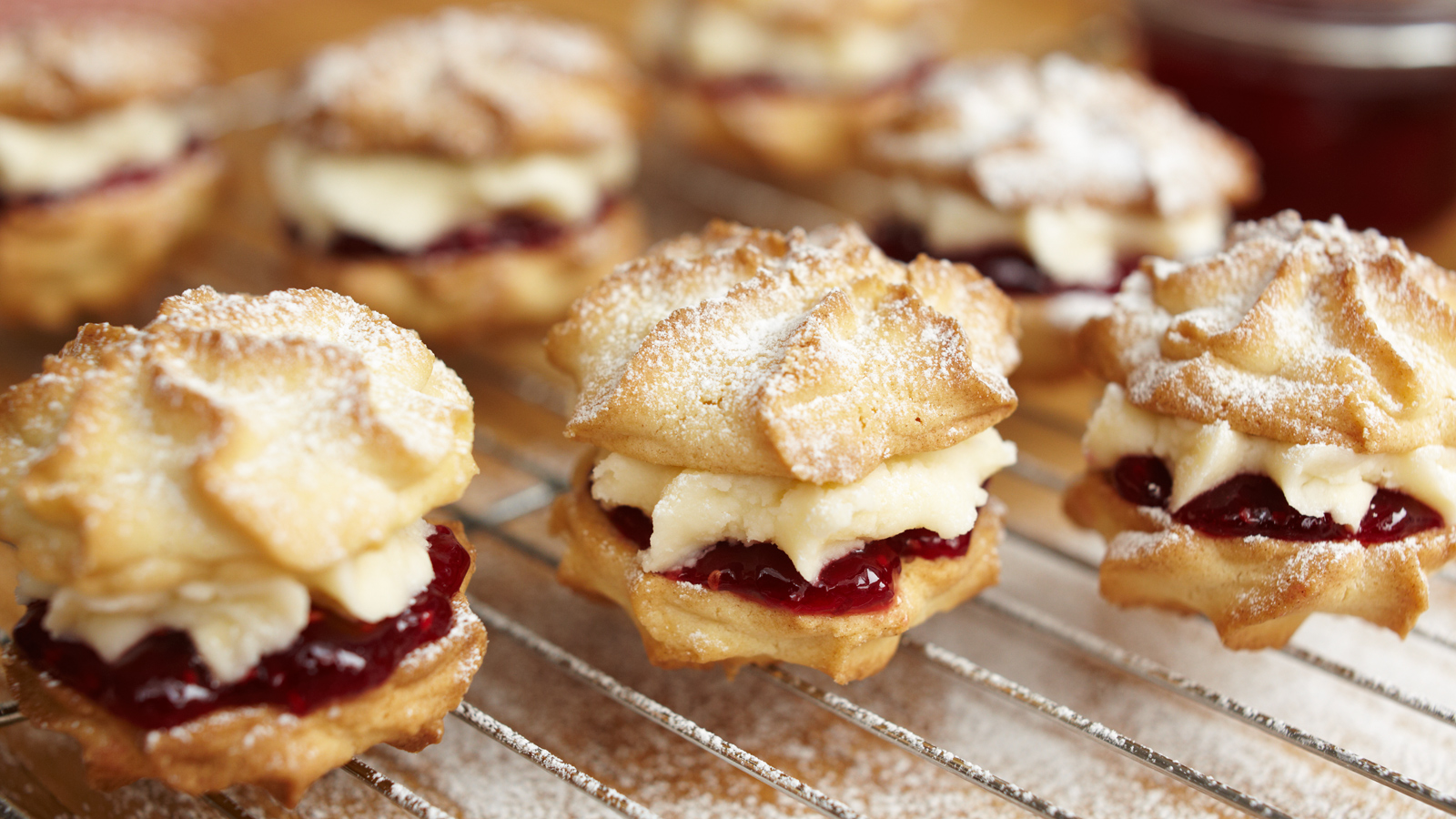 Viennese Whirl Biscuits Recipe Bbc Food