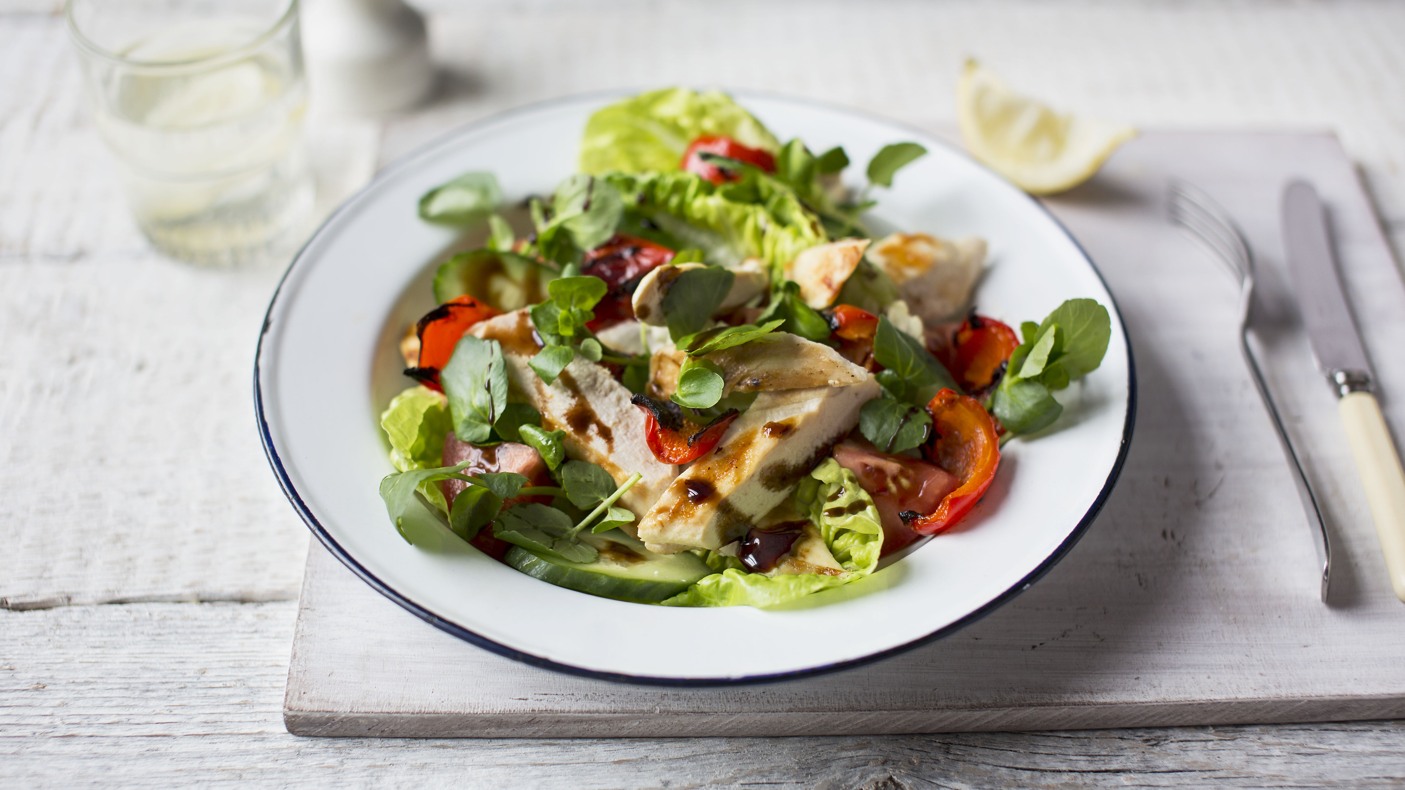 Warm Chicken Salad Recipe Bbc Food