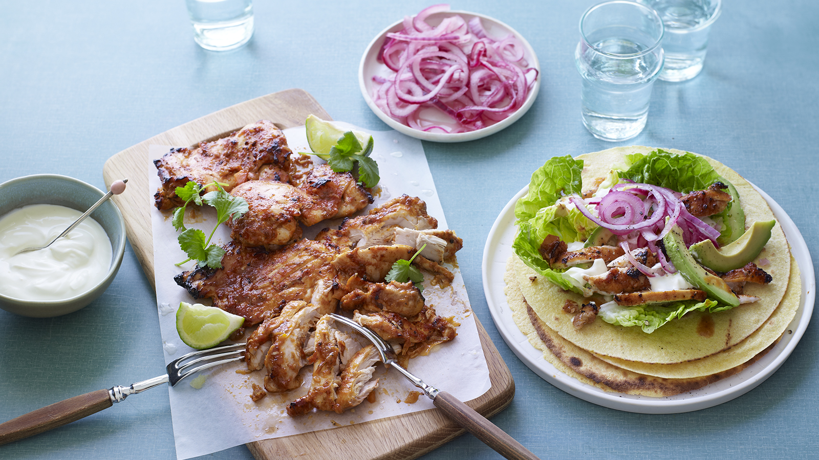 Easy chicken tacos-image